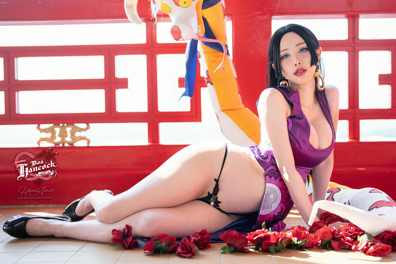 HaneAme雨波 NO.300 海贼王One Piece Boa Hancock+Sepcial Set [90P+17V／730MB]-Boa Hancock-3.BOA_QIPAO_第2集