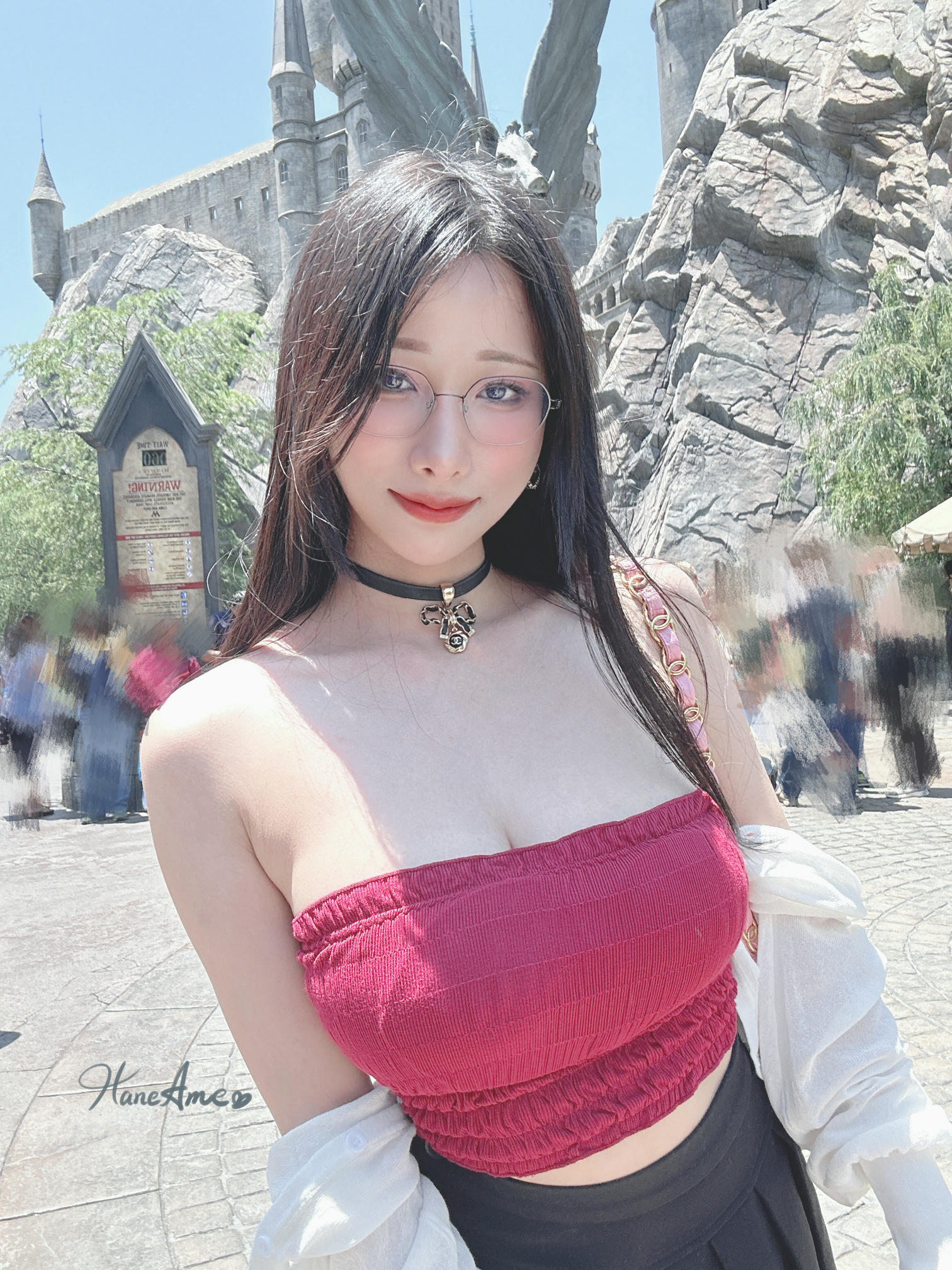 HaneAme雨波 NO.307 2024年03月订阅 [144P8V-950MB]-Original _Glasses girlfirend_眼鏡女友 [44P]_第2集