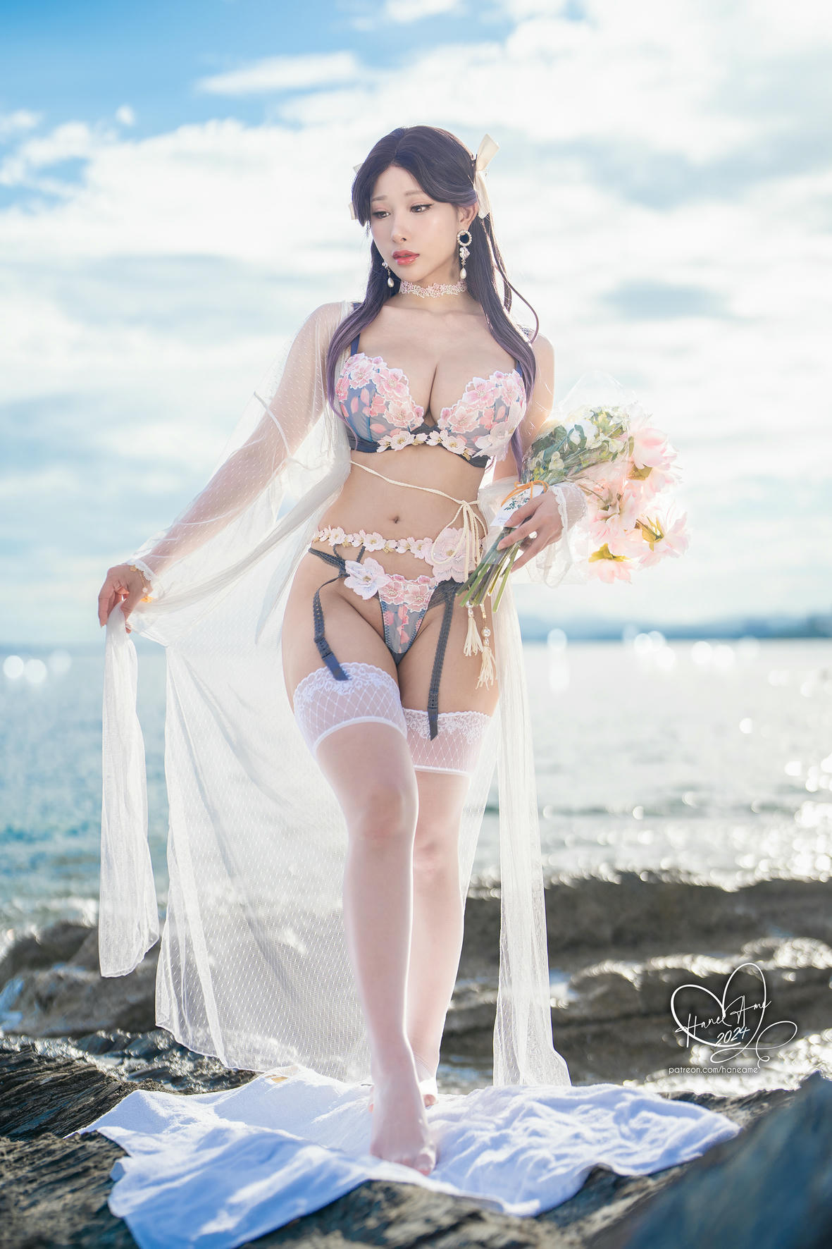 HaneAme雨波 NO.314 劍星／車慧怡／初夏愛戀／崇宮澪 6月订阅 合集 [130P+7V／1.44GB]-2024 6月-原创 初夏愛戀_第1集