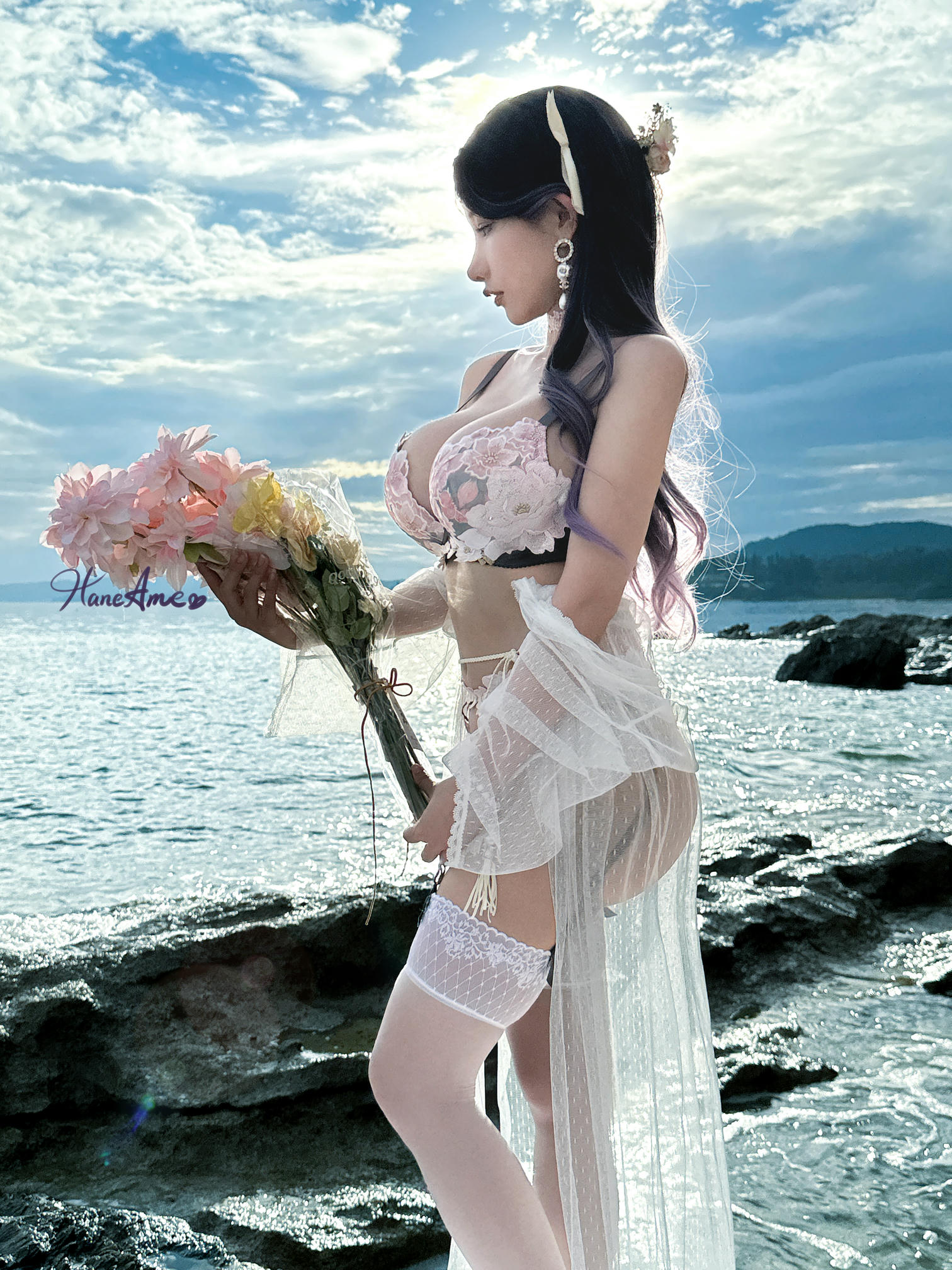 HaneAme雨波 NO.314 劍星／車慧怡／初夏愛戀／崇宮澪 6月订阅 合集 [130P+7V／1.44GB]-2024 6月-原创 初夏愛戀_第1集