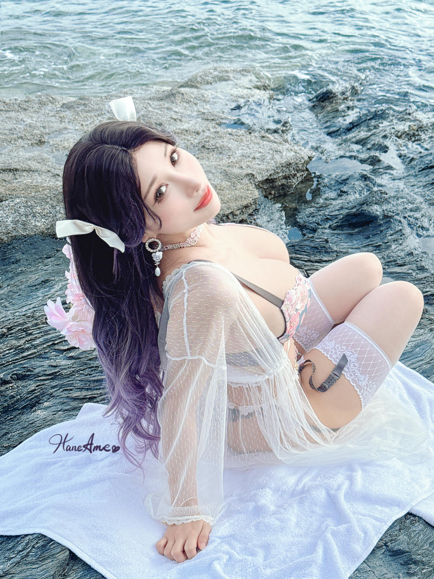 HaneAme雨波 NO.314 劍星／車慧怡／初夏愛戀／崇宮澪 6月订阅 合集 [130P+7V／1.44GB]-2024 6月-原创 初夏愛戀_第2集