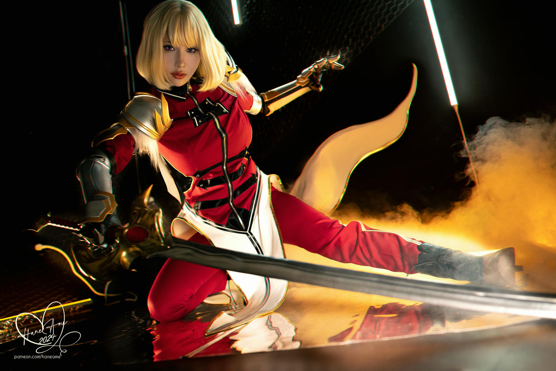 HaneAme雨波 NO.314 劍星／車慧怡／初夏愛戀／崇宮澪 6月订阅 合集 [130P+7V／1.44GB]-2024 6月-我獨自升級 車慧怡_第1集