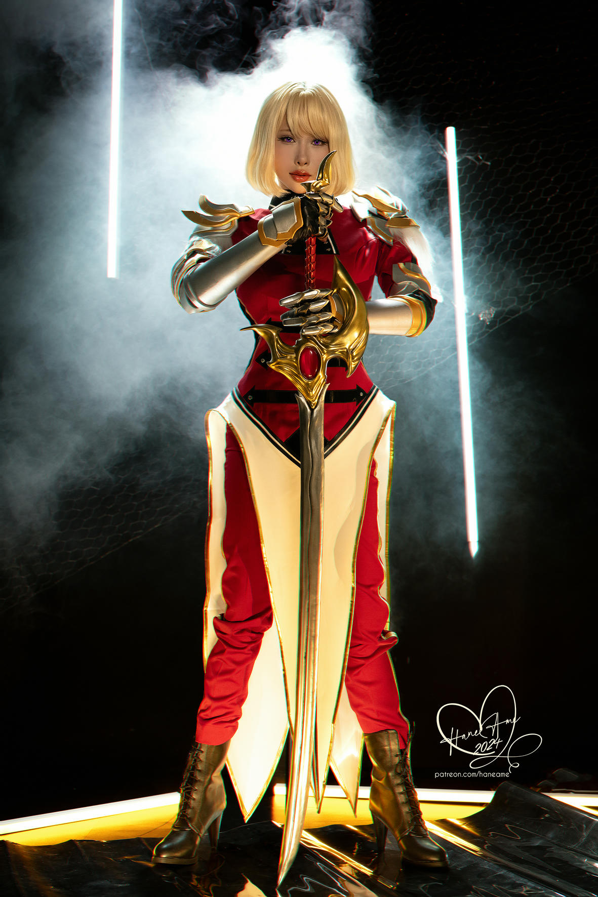 HaneAme雨波 NO.314 劍星／車慧怡／初夏愛戀／崇宮澪 6月订阅 合集 [130P+7V／1.44GB]-2024 6月-我獨自升級 車慧怡_第1集