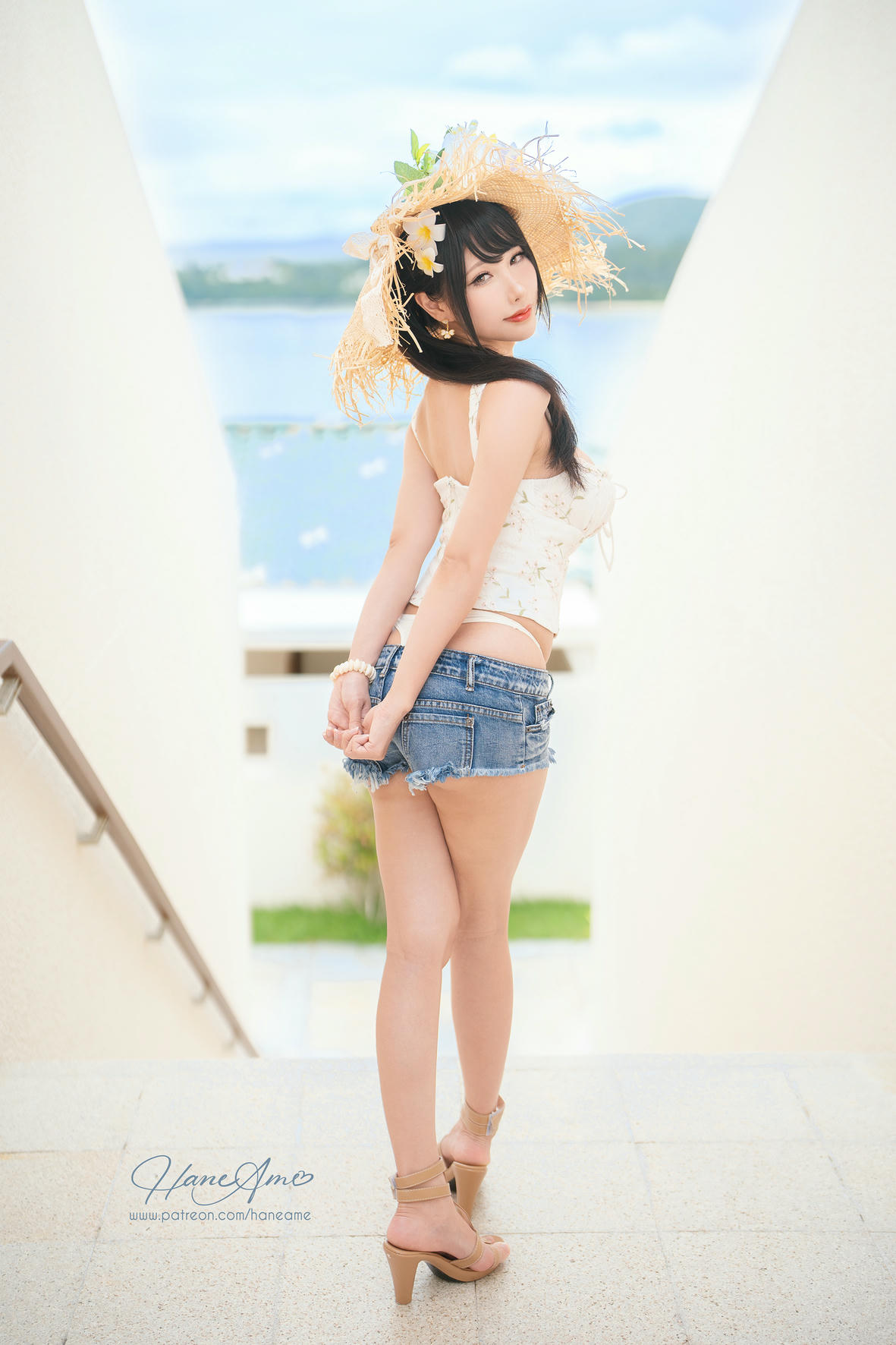 HaneAme雨波 NO.316 2024 7月 [144P9V 1.10GB]-原创 盛夏記憶中的田園少女_第1集