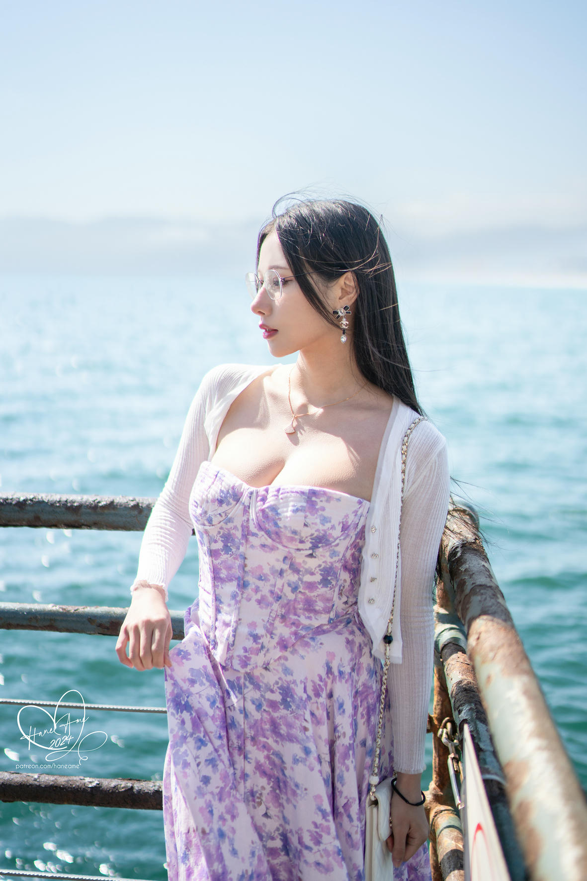 HaneAme雨波 NO.320 24年08月订阅 Glasses Girlfriend USA 眼鏡女友 夏末美國回憶[72P-240.3M]_第1集