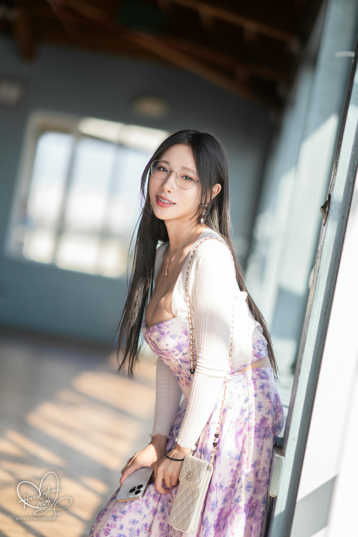 HaneAme雨波 NO.320 24年08月订阅 Glasses Girlfriend USA 眼鏡女友 夏末美國回憶[72P-240.3M]_第2集