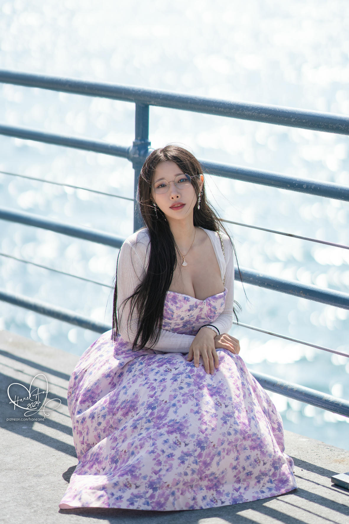 HaneAme雨波 NO.320 24年08月订阅 Glasses Girlfriend USA 眼鏡女友 夏末美國回憶[72P-240.3M]_第1集