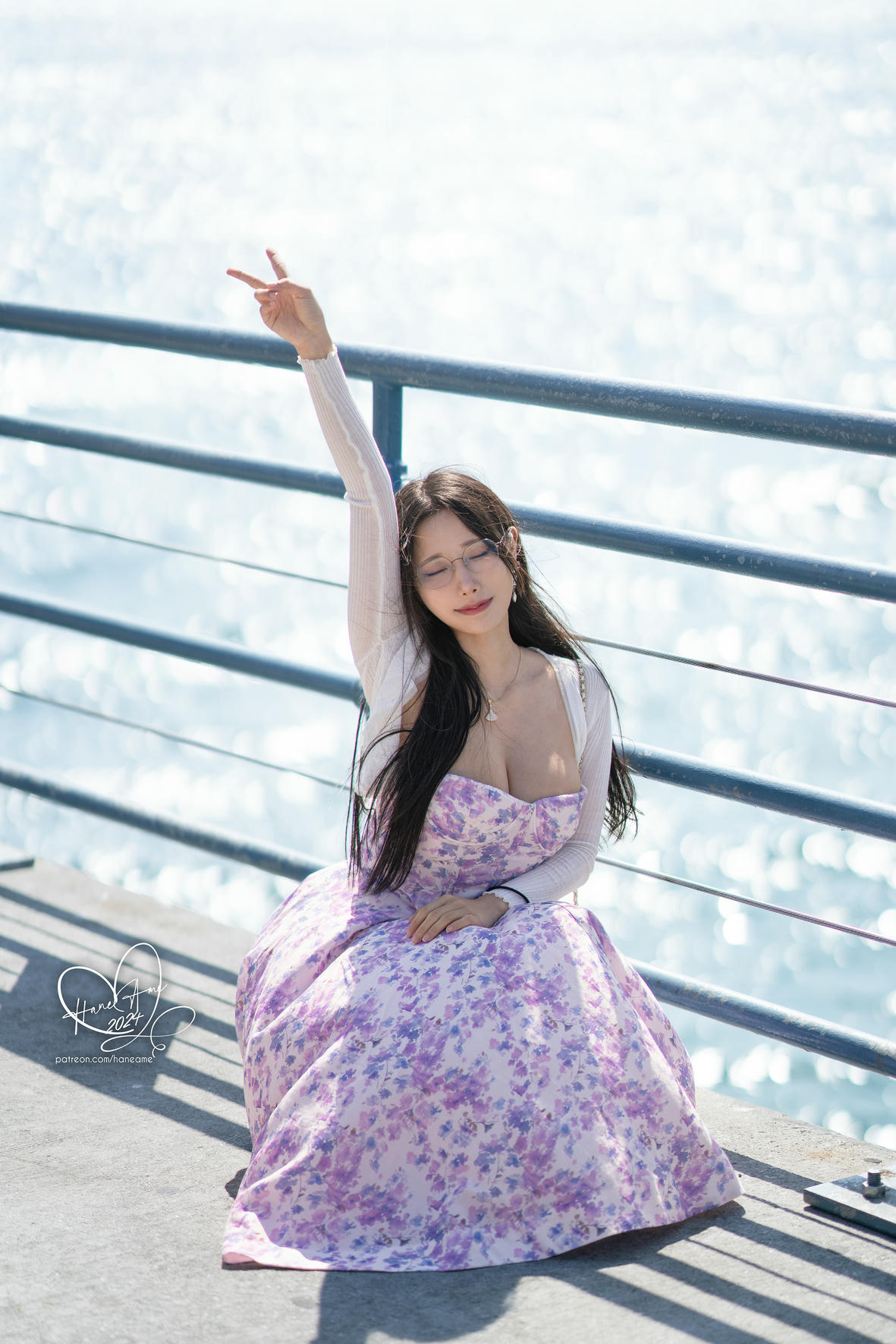 HaneAme雨波 NO.320 24年08月订阅 Glasses Girlfriend USA 眼鏡女友 夏末美國回憶[72P-240.3M]_第1集