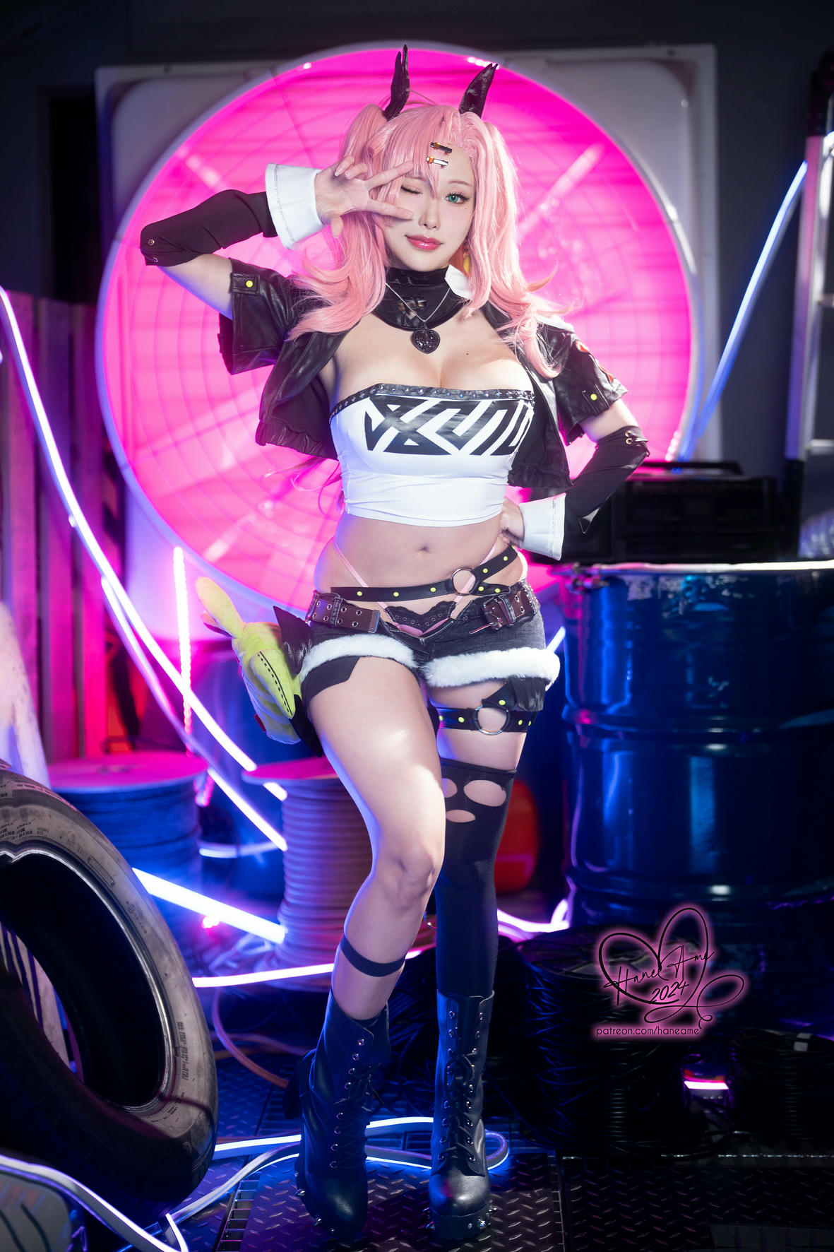 HaneAme雨波 NO.323 24年08月订阅絕區零 狡兔 妮可 [35P 282MB]_第1集