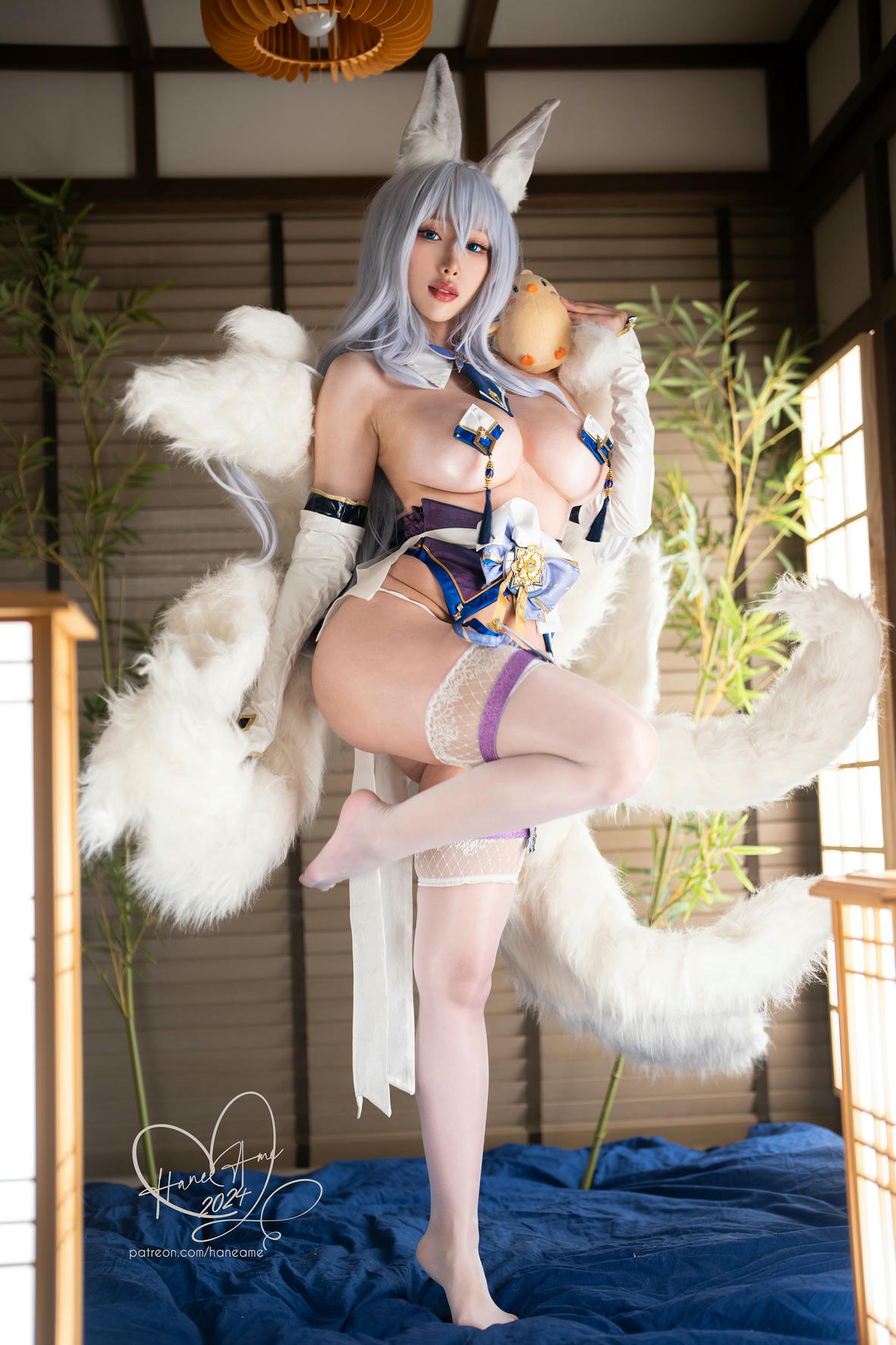 HaneAme雨波 NO.328 24年09月碧藍航線 信濃兔女郎 [41P 295MB]_第2集