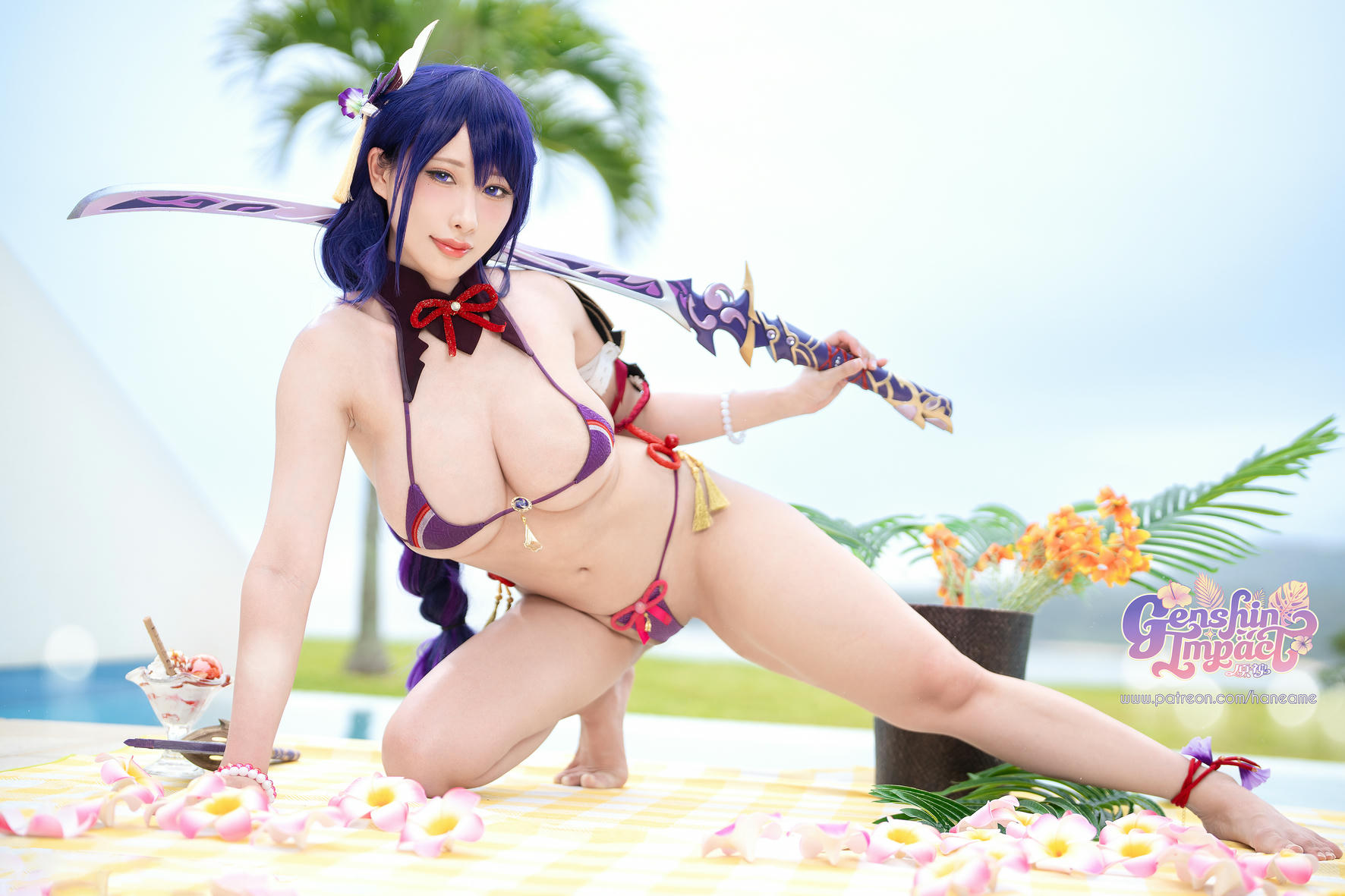 HaneAme雨波 NO.339 雷電將軍寫真書 [95P 650MB]-1.BIKINI_第1集