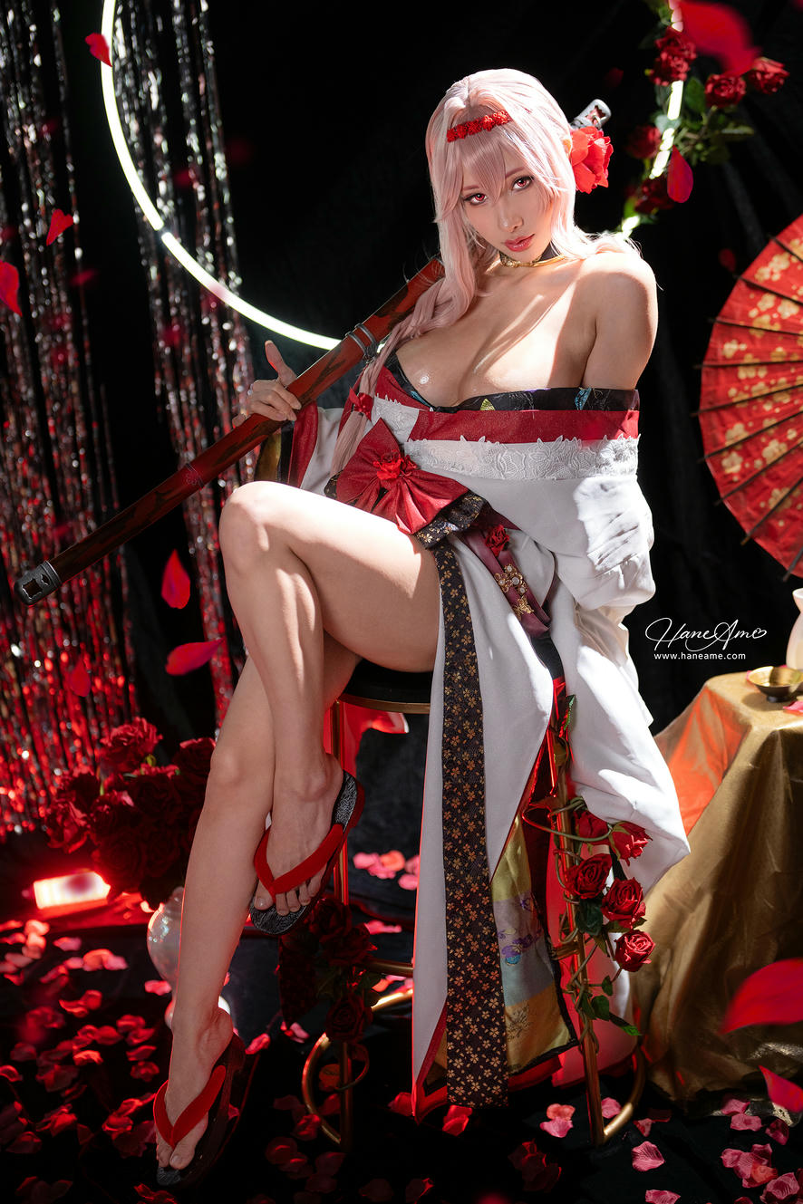 HaneAme雨波 NO.340 2024年11月 NIKKE 紅蓮 暗影 [38P5V 1.08GB]_第1集