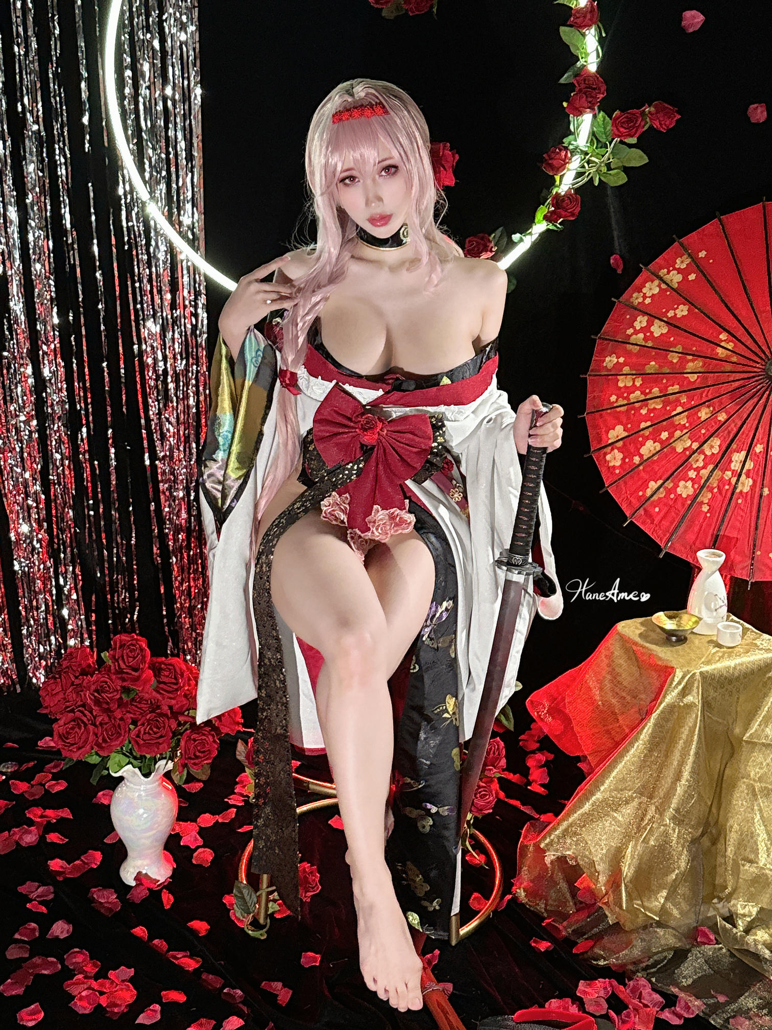 HaneAme雨波 NO.340 2024年11月 NIKKE 紅蓮 暗影 [38P5V 1.08GB]_第2集