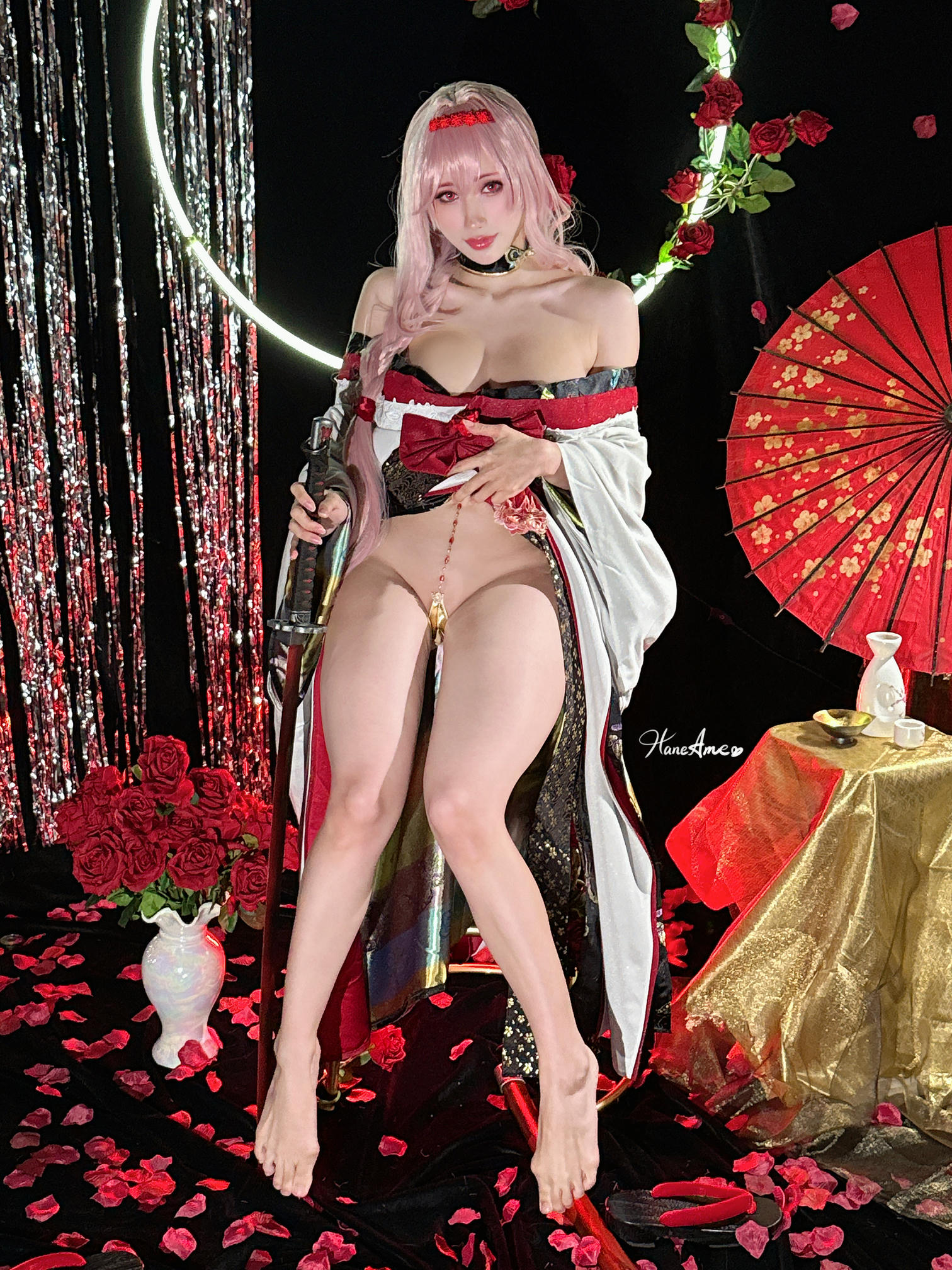 HaneAme雨波 NO.340 2024年11月 NIKKE 紅蓮 暗影 [38P5V 1.08GB]_第2集