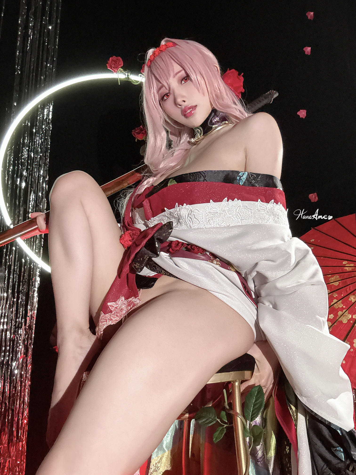 HaneAme雨波 NO.340 2024年11月 NIKKE 紅蓮 暗影 [38P5V 1.08GB]_第2集