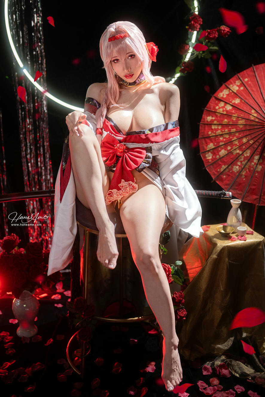 HaneAme雨波 NO.340 2024年11月 NIKKE 紅蓮 暗影 [38P5V 1.08GB]_第1集