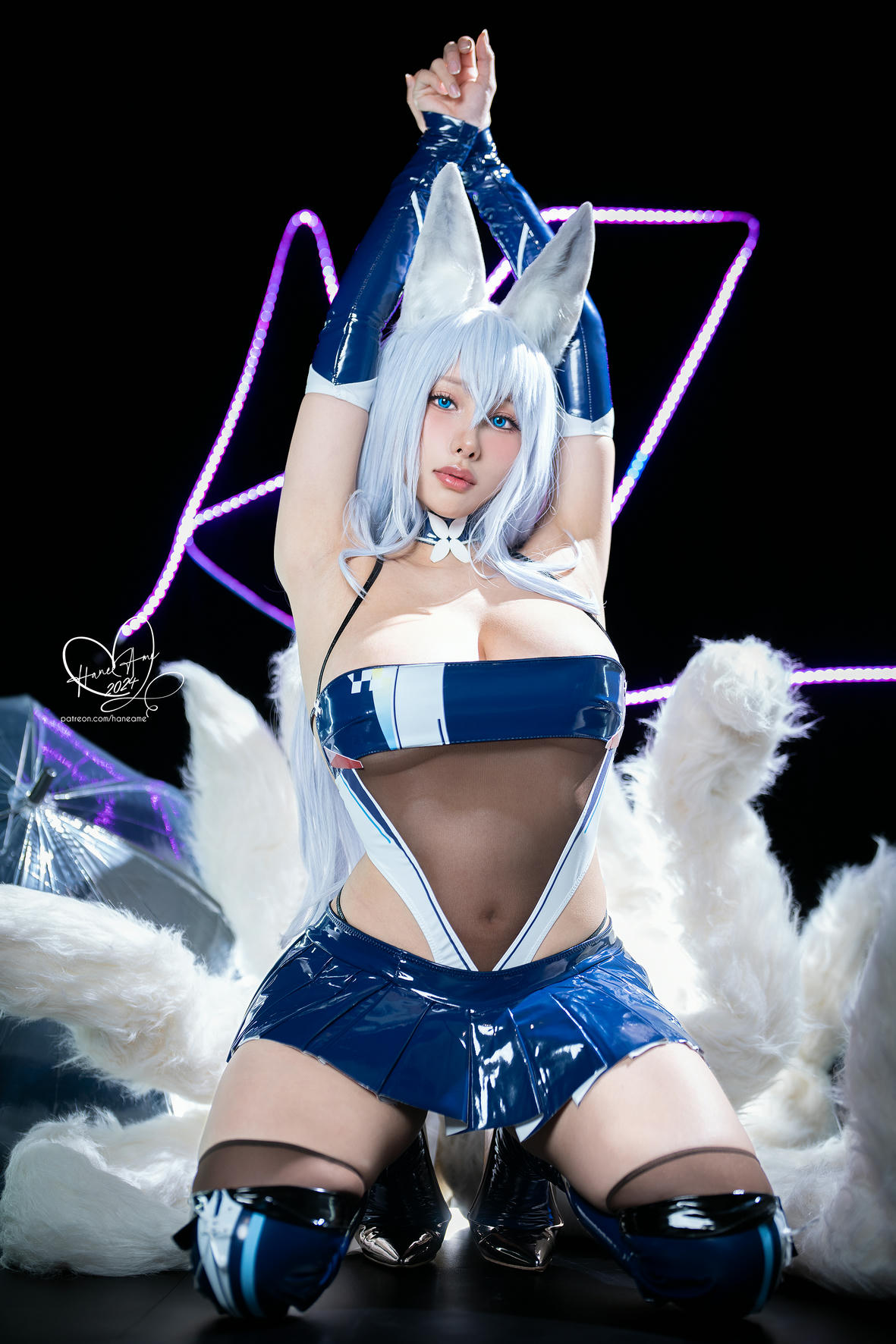 HaneAme雨波 NO.341 2024年11月 碧藍航線 信濃賽車女郎 [41P2V 410MB]_第1集