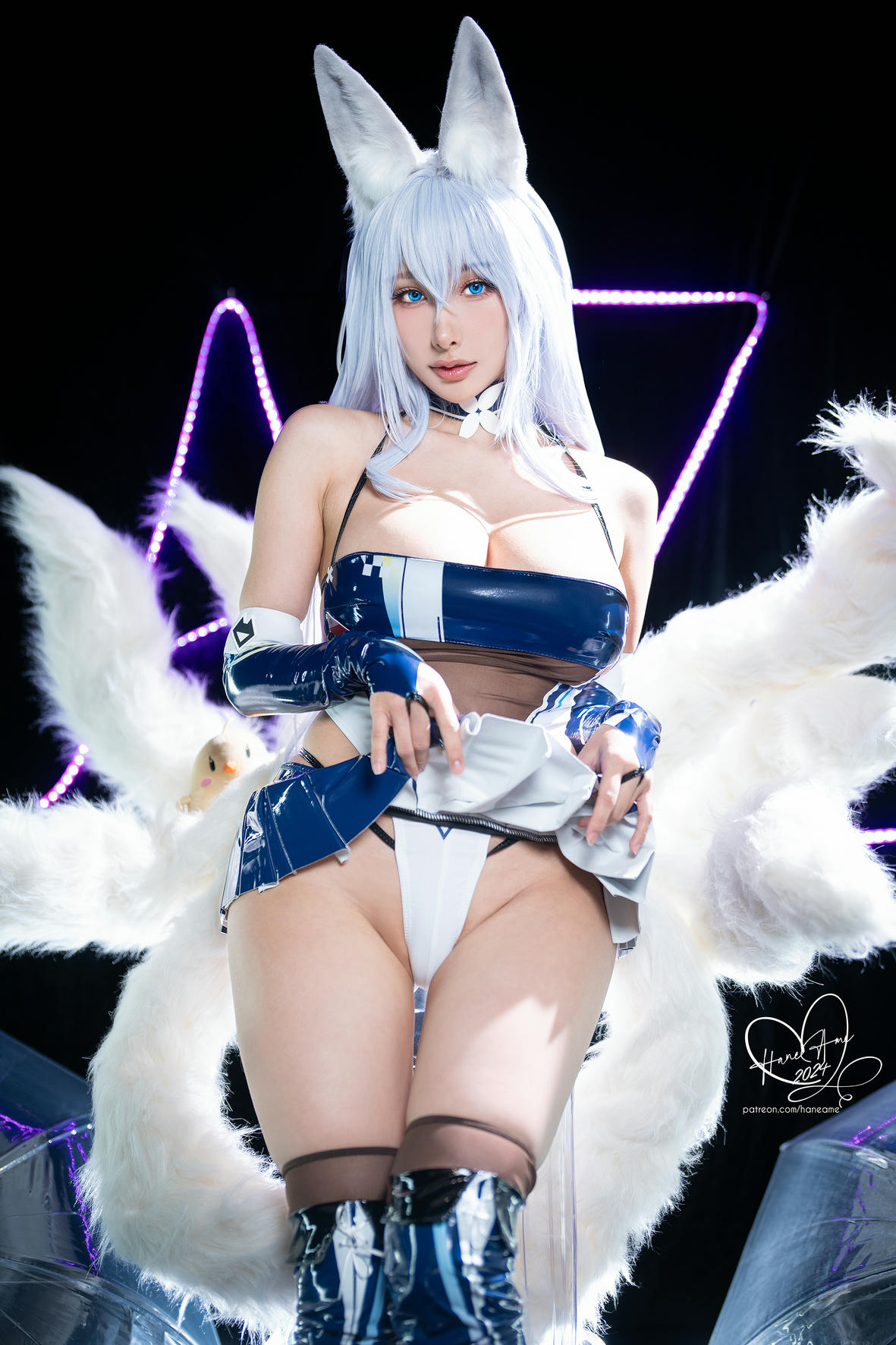 HaneAme雨波 NO.341 2024年11月 碧藍航線 信濃賽車女郎 [41P2V 410MB]_第1集