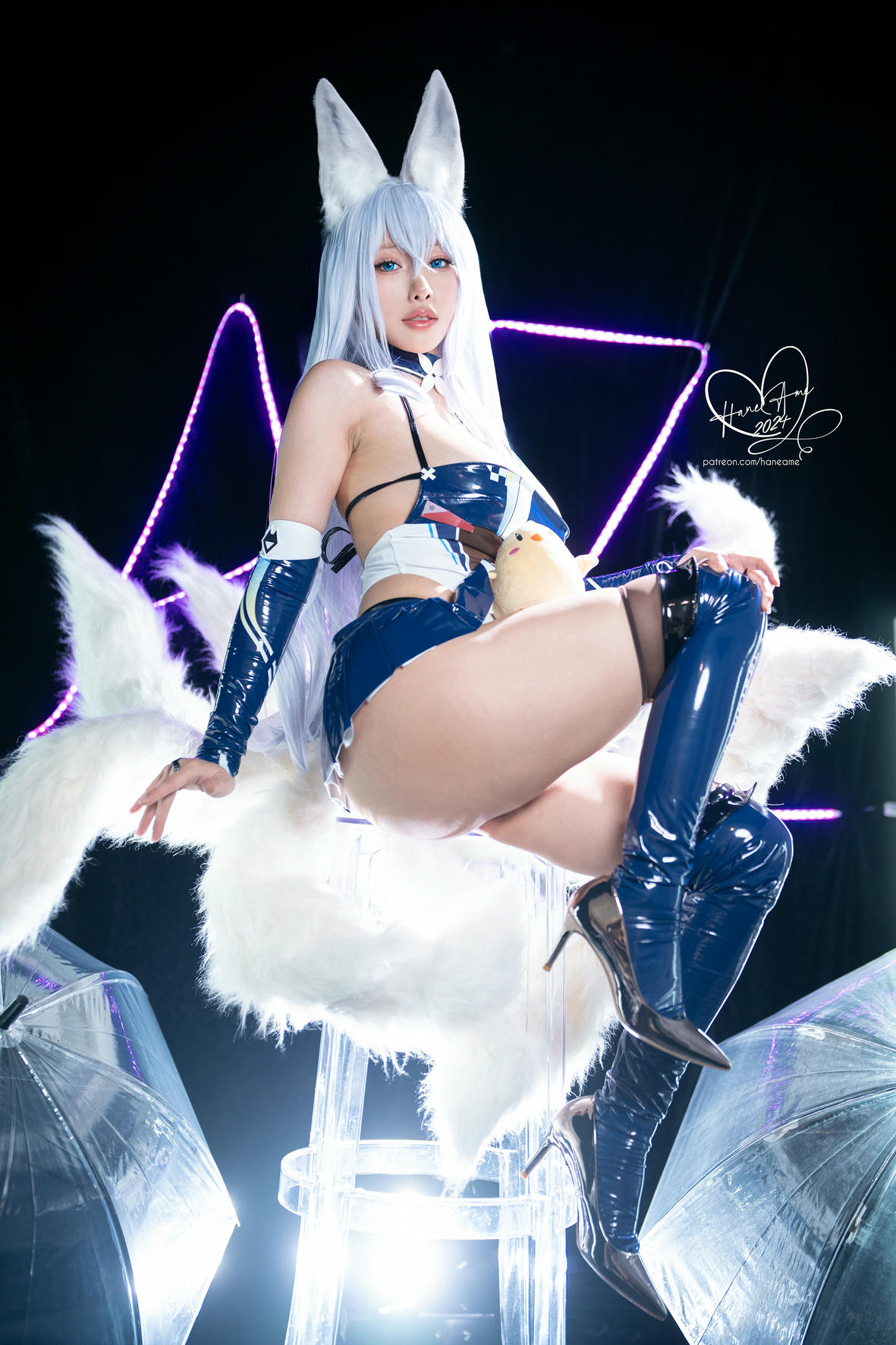 HaneAme雨波 NO.341 2024年11月 碧藍航線 信濃賽車女郎 [41P2V 410MB]_第1集