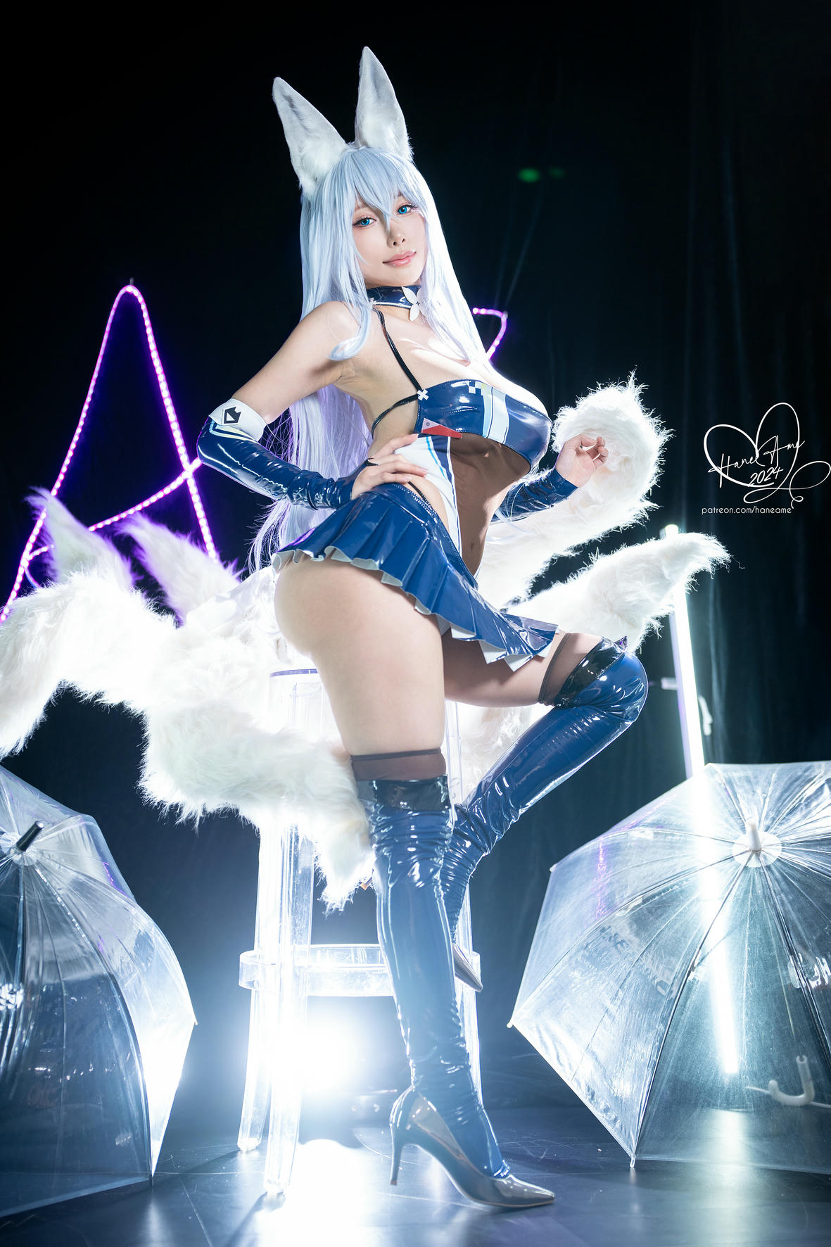 HaneAme雨波 NO.341 2024年11月 碧藍航線 信濃賽車女郎 [41P2V 410MB]_第1集