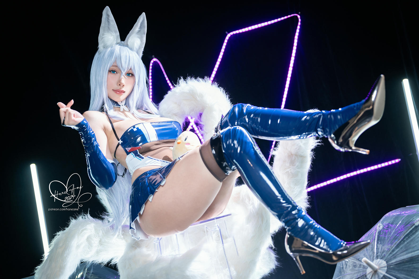 HaneAme雨波 NO.341 2024年11月 碧藍航線 信濃賽車女郎 [41P2V 410MB]_第1集