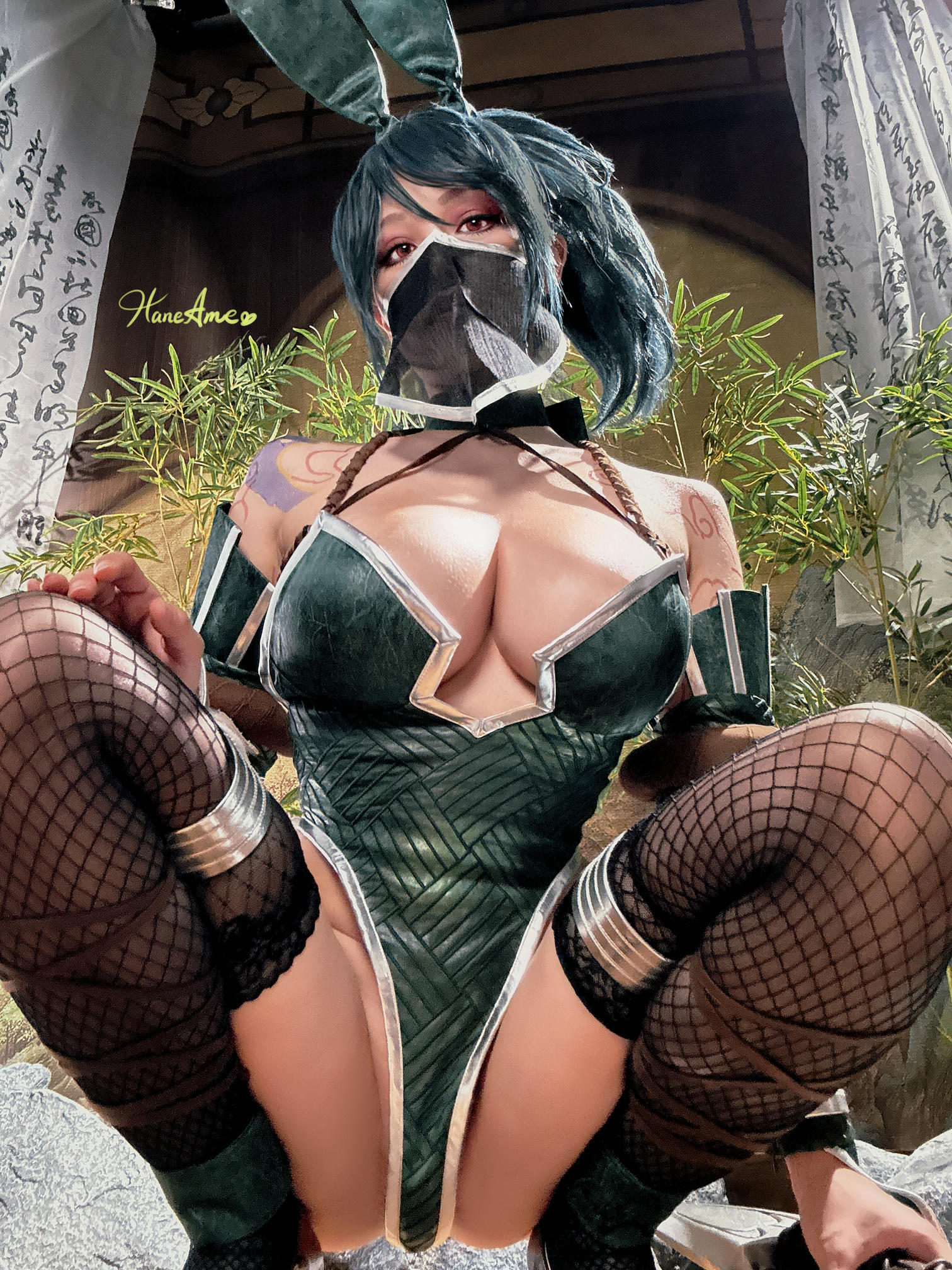 HaneAme雨波 NO.342 2024年11月 英雄聯盟 阿卡莉 兔女郎 [42P4V 508MB]_第2集