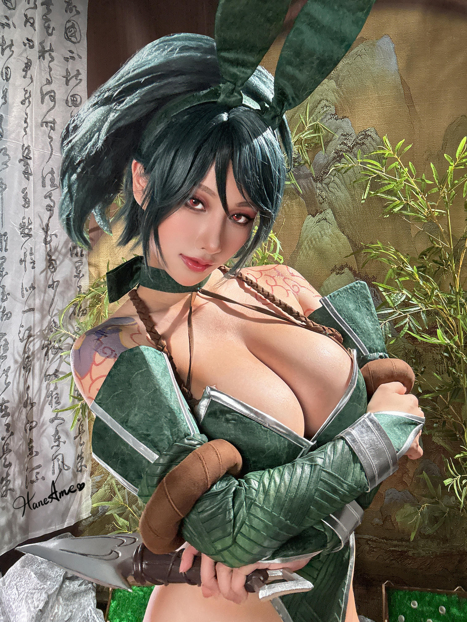 HaneAme雨波 NO.342 2024年11月 英雄聯盟 阿卡莉 兔女郎 [42P4V 508MB]_第2集