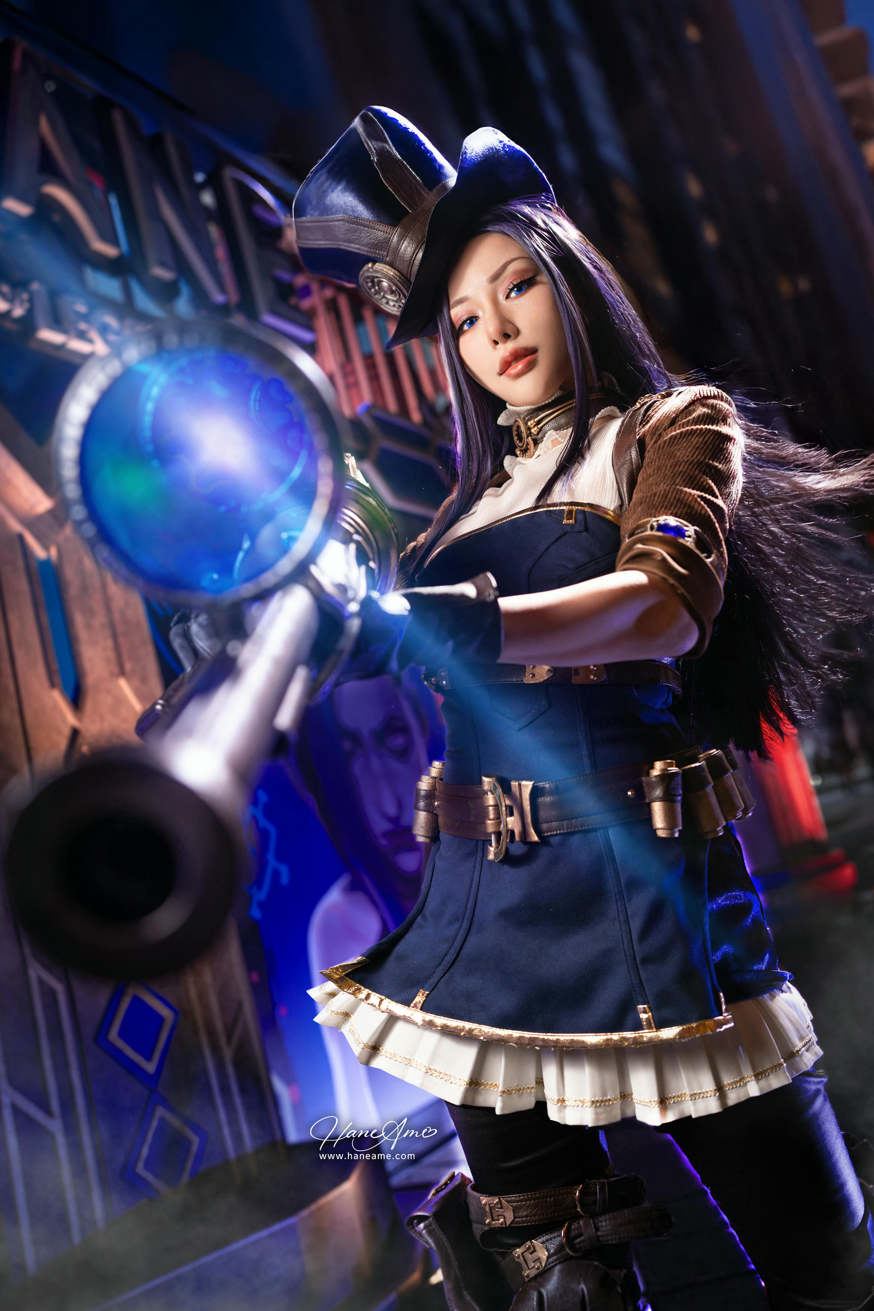 HaneAme雨波 NO.345 2024年12月 英雄联盟 凱特琳 [28P2V 322MB]_第1集