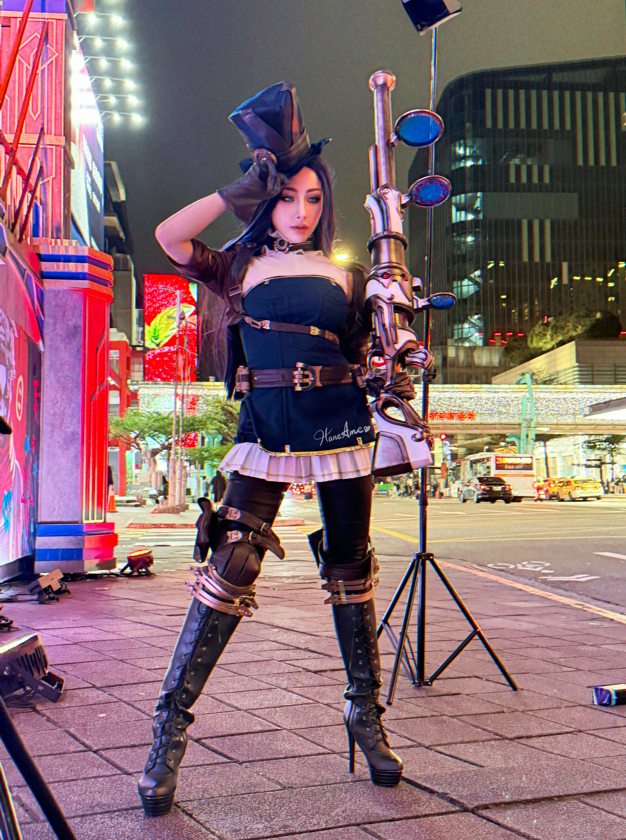 HaneAme雨波 NO.345 2024年12月 英雄联盟 凱特琳 [28P2V 322MB]_第2集