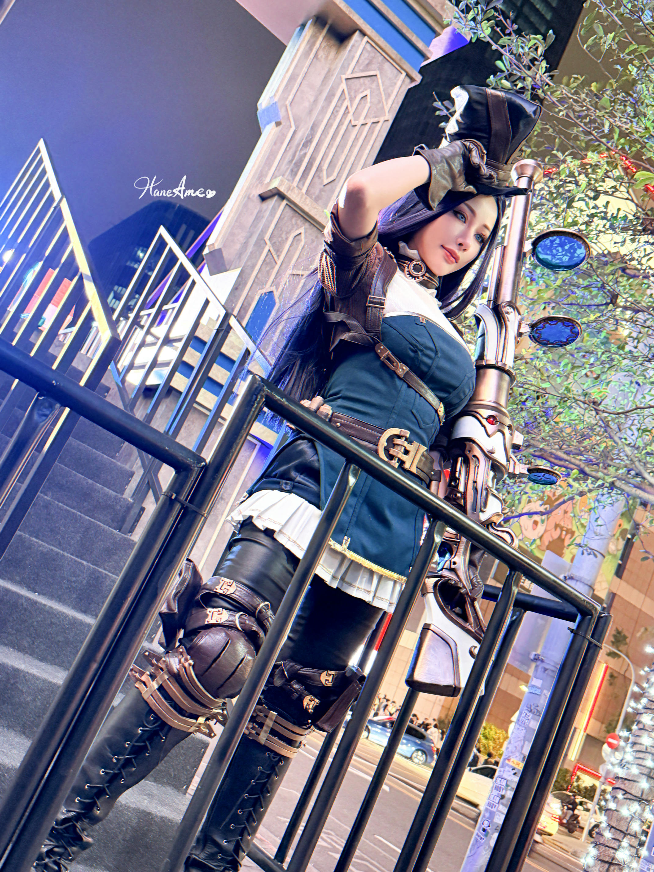 HaneAme雨波 NO.345 2024年12月 英雄联盟 凱特琳 [28P2V 322MB]_第2集