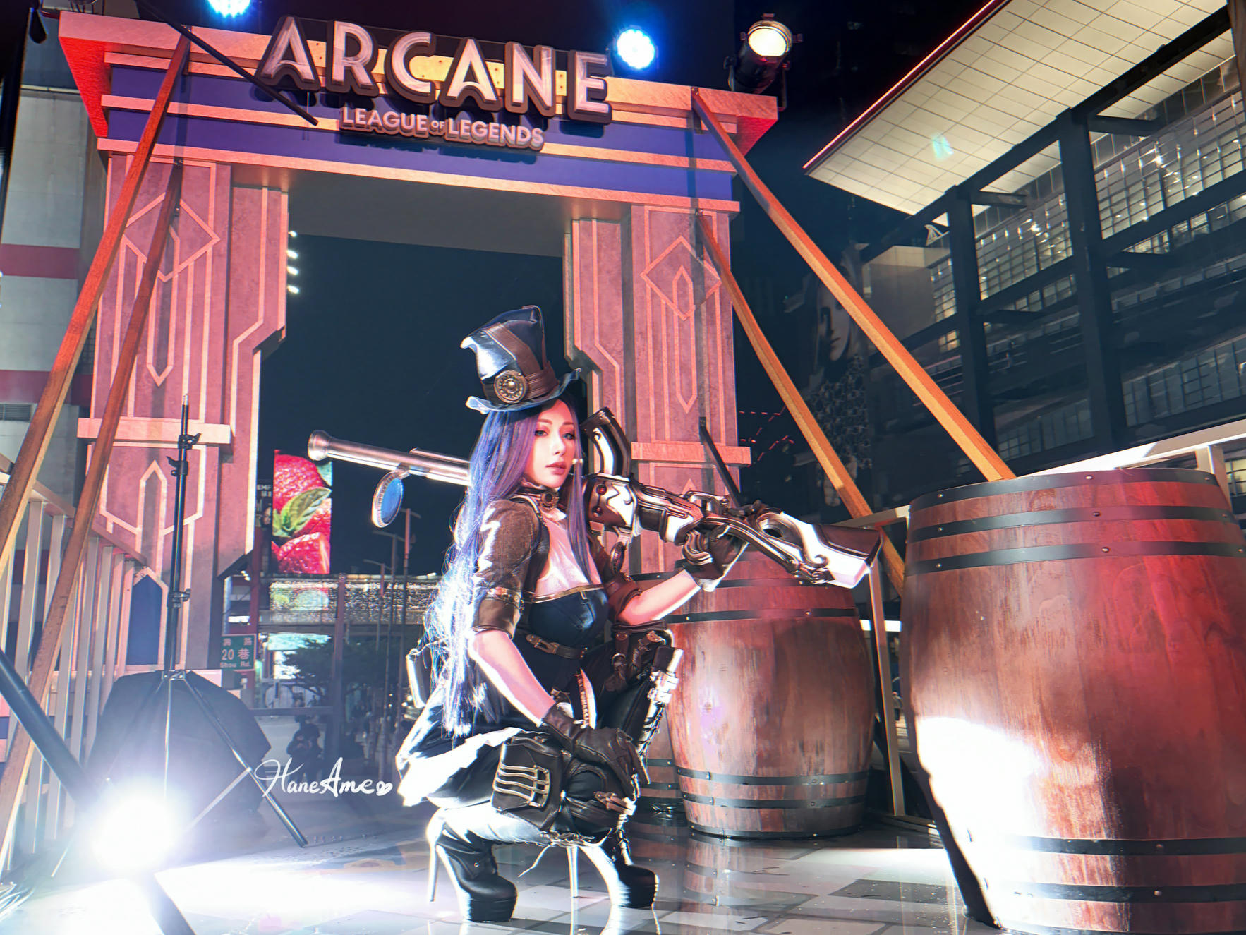 HaneAme雨波 NO.345 2024年12月 英雄联盟 凱特琳 [28P2V 322MB]_第2集