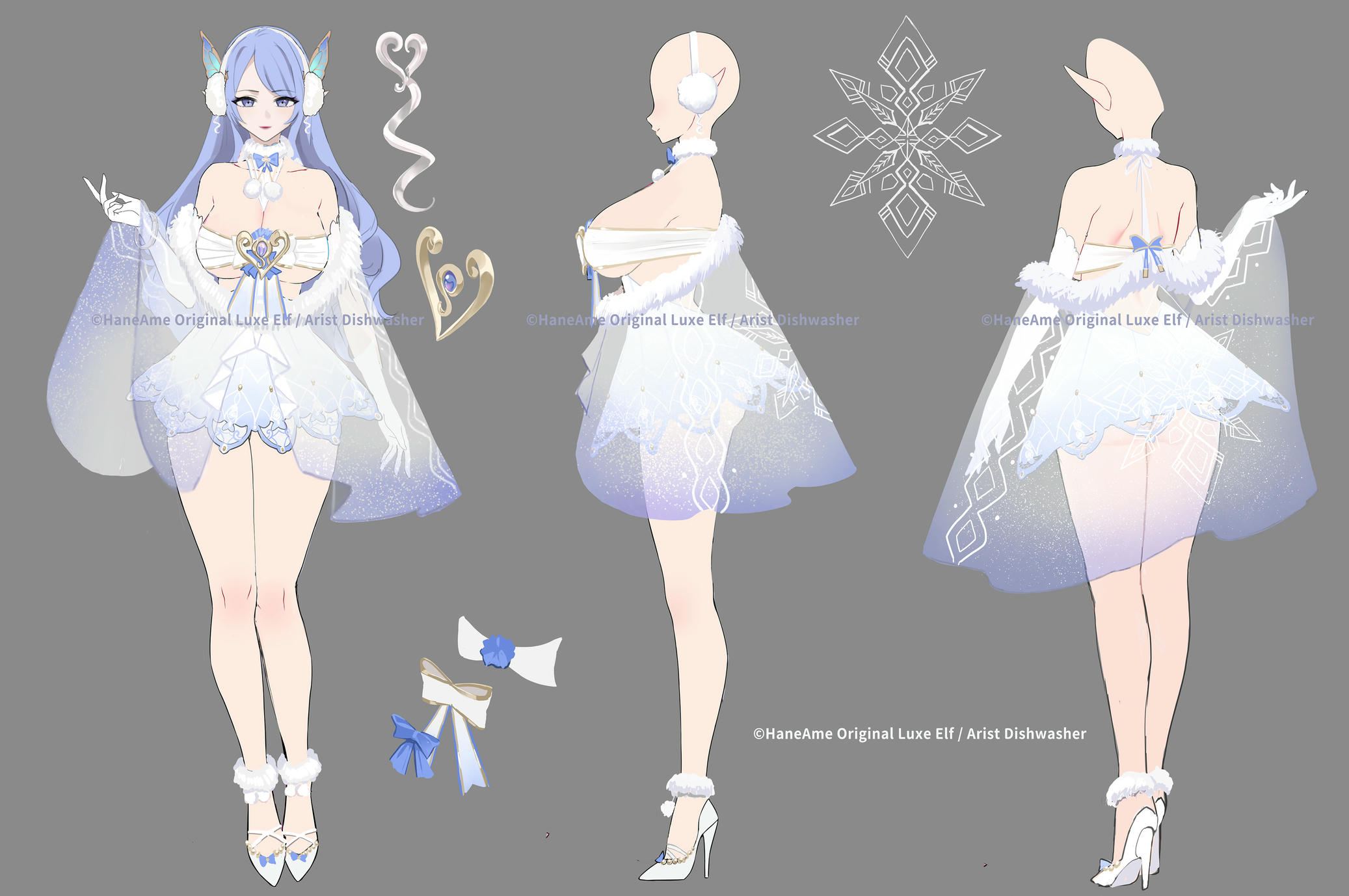 HaneAme雨波 NO.355 火鸡本+自拍包+圣诞 [121P36V 1GB]-2024妖精聖誕節_第1集