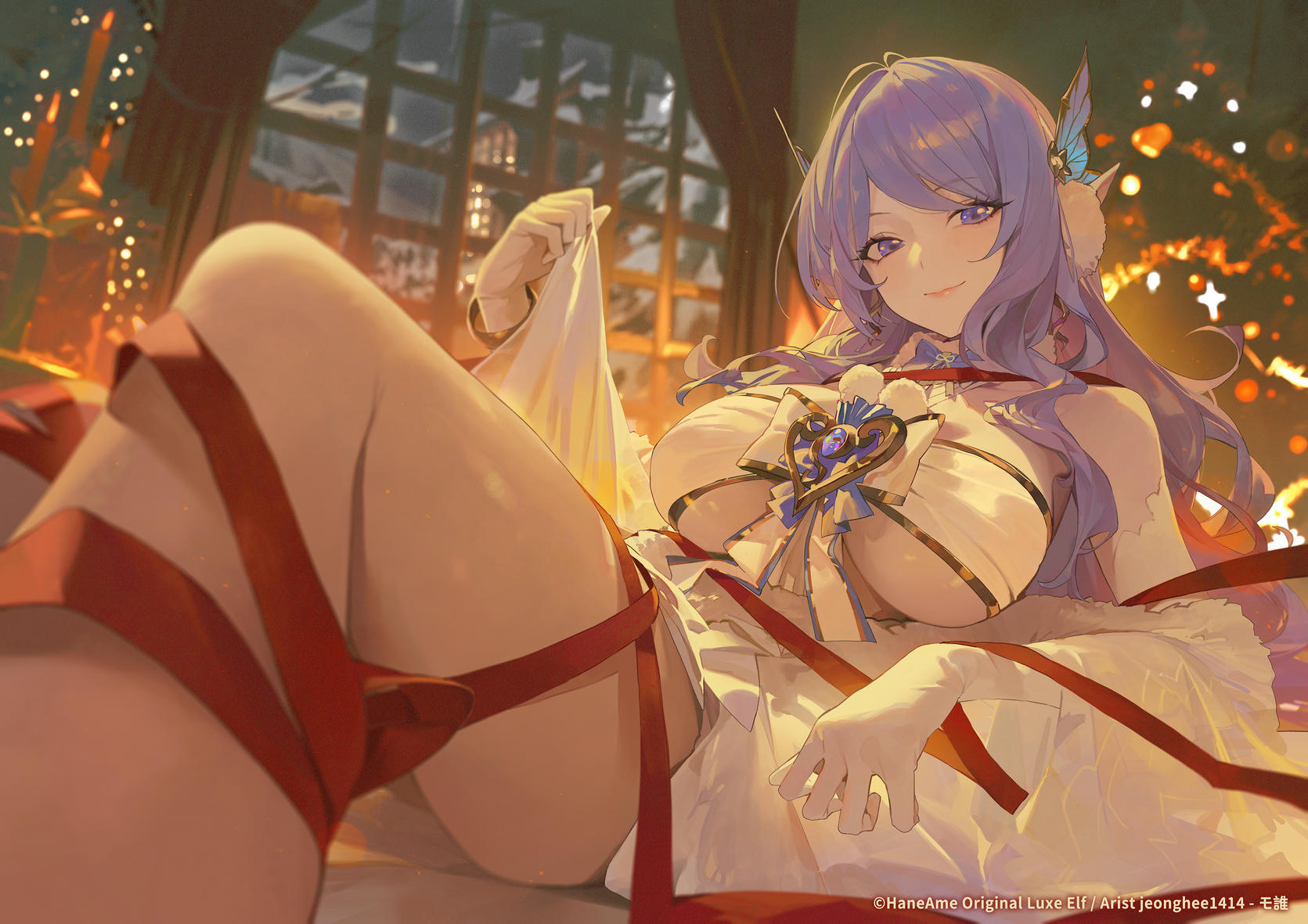 HaneAme雨波 NO.355 火鸡本+自拍包+圣诞 [121P36V 1GB]-2024妖精聖誕節_第1集