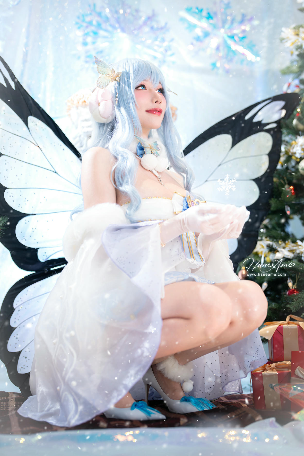 HaneAme雨波 NO.355 火鸡本+自拍包+圣诞 [121P36V 1GB]-2024妖精聖誕節_第1集