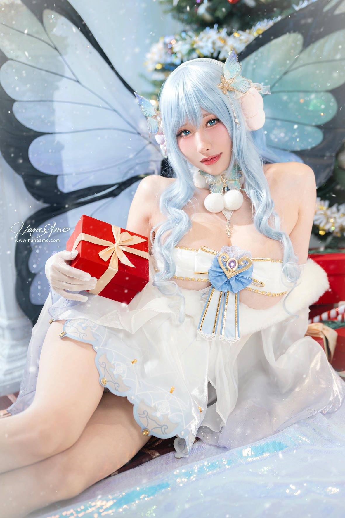 HaneAme雨波 NO.355 火鸡本+自拍包+圣诞 [121P36V 1GB]-2024妖精聖誕節_第1集