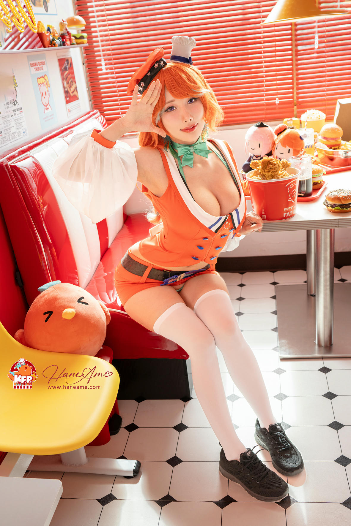 HaneAme雨波 NO.355 火鸡本+自拍包+圣诞 [121P36V 1GB]-雨波 火雞 寫真書-1. Fired Chicken_第1集