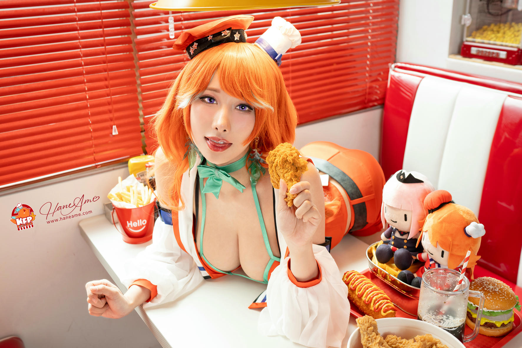 HaneAme雨波 NO.355 火鸡本+自拍包+圣诞 [121P36V 1GB]-雨波 火雞 寫真書-1. Fired Chicken_第2集