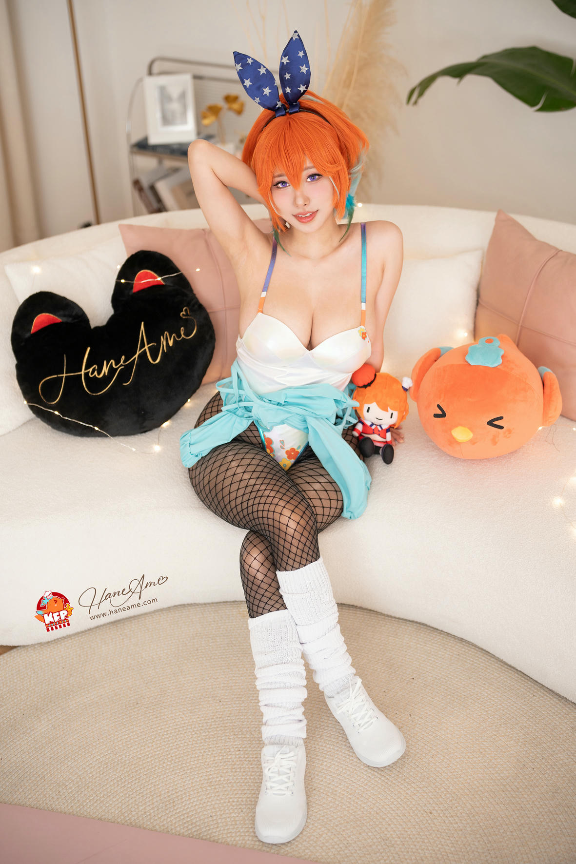 HaneAme雨波 NO.355 火鸡本+自拍包+圣诞 [121P36V 1GB]-雨波 火雞 寫真書-2. Fitness_第1集