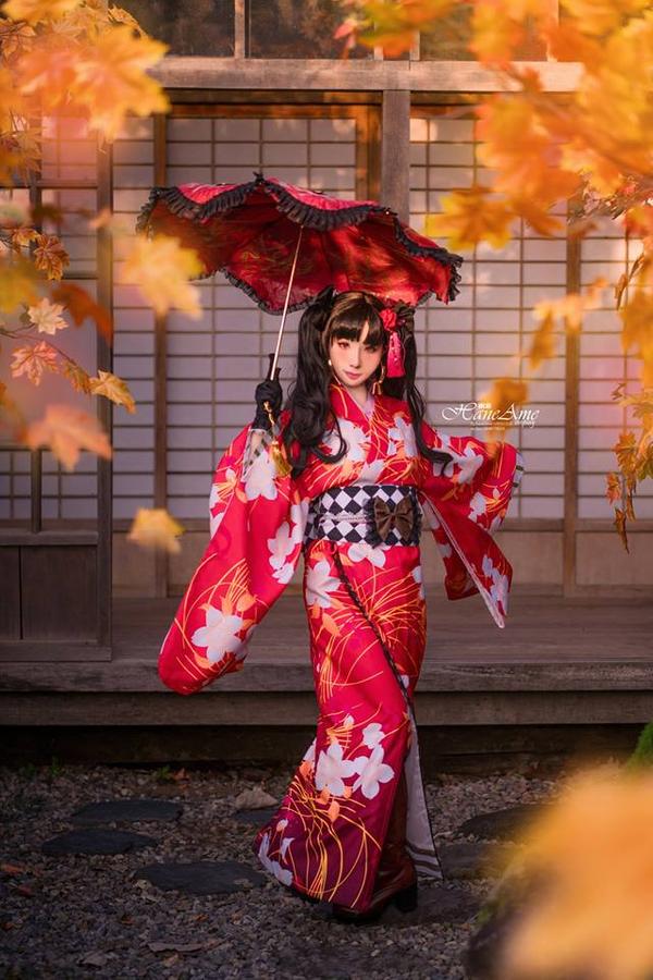 HaneAme雨波 NO.018 Fate series [1123P5V 1.59GB]-Rin-Kimono_第1集