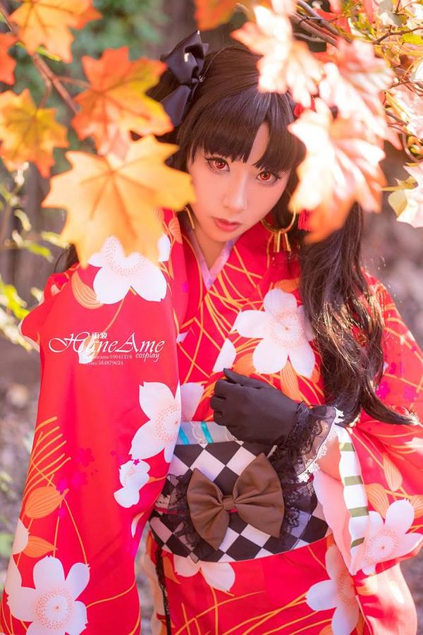 HaneAme雨波 NO.018 Fate series [1123P5V 1.59GB]-Rin-Kimono_第1集