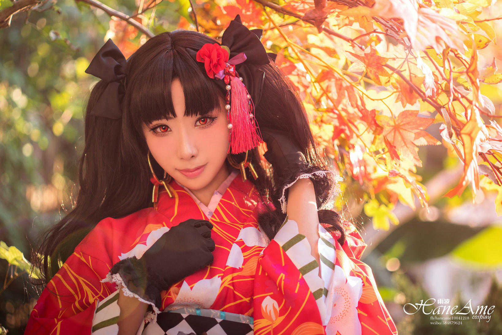 HaneAme雨波 NO.018 Fate series [1123P5V 1.59GB]-Rin-Kimono_第1集