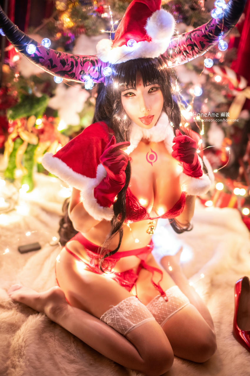 HaneAme雨波 NO.018 Fate series [1123P5V 1.59GB]-Sesshouin kiara-Sesshouin Christmas_第1集