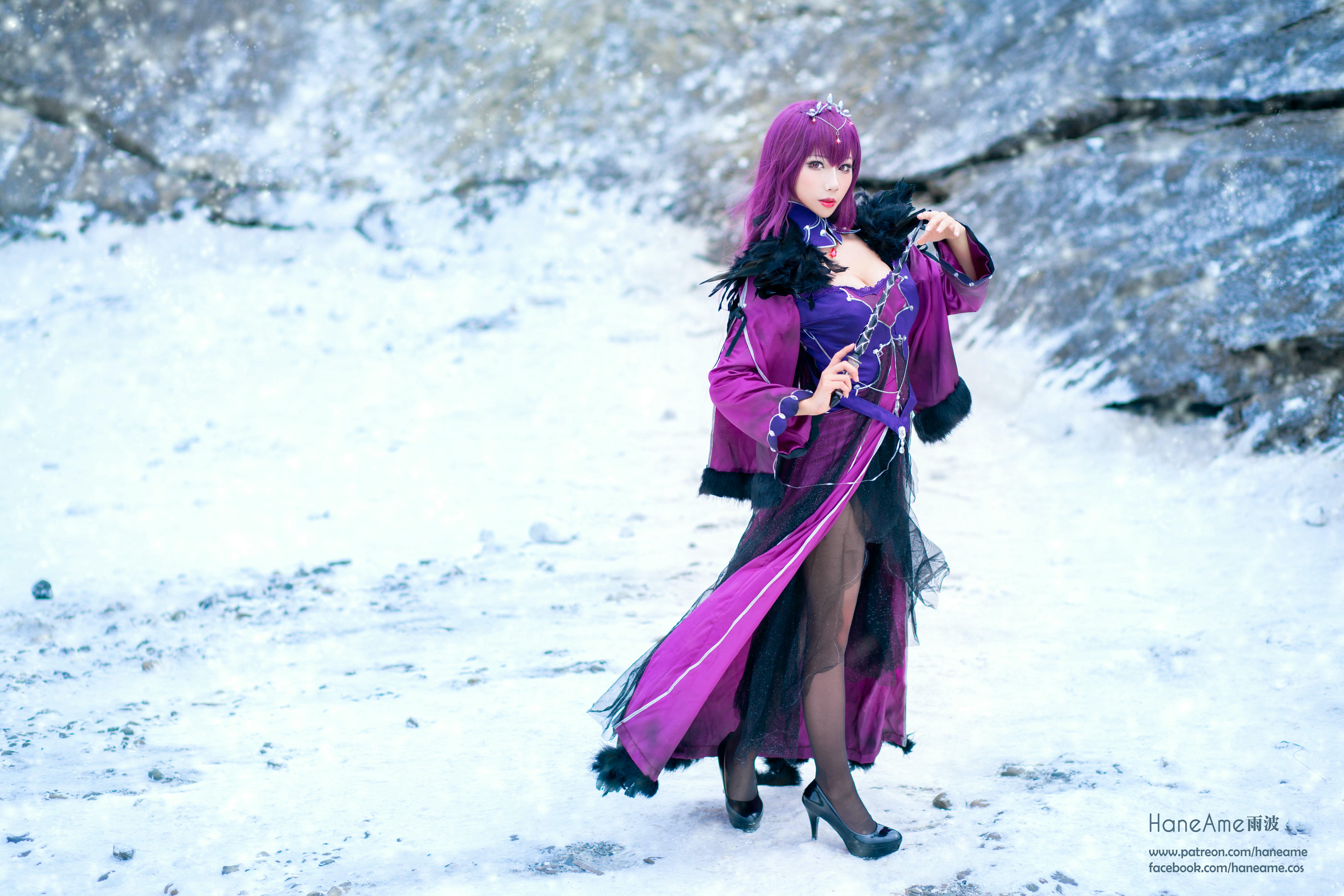 HaneAme雨波 NO.018 Fate series [1123P5V 1.59GB]-Skadi_第1集