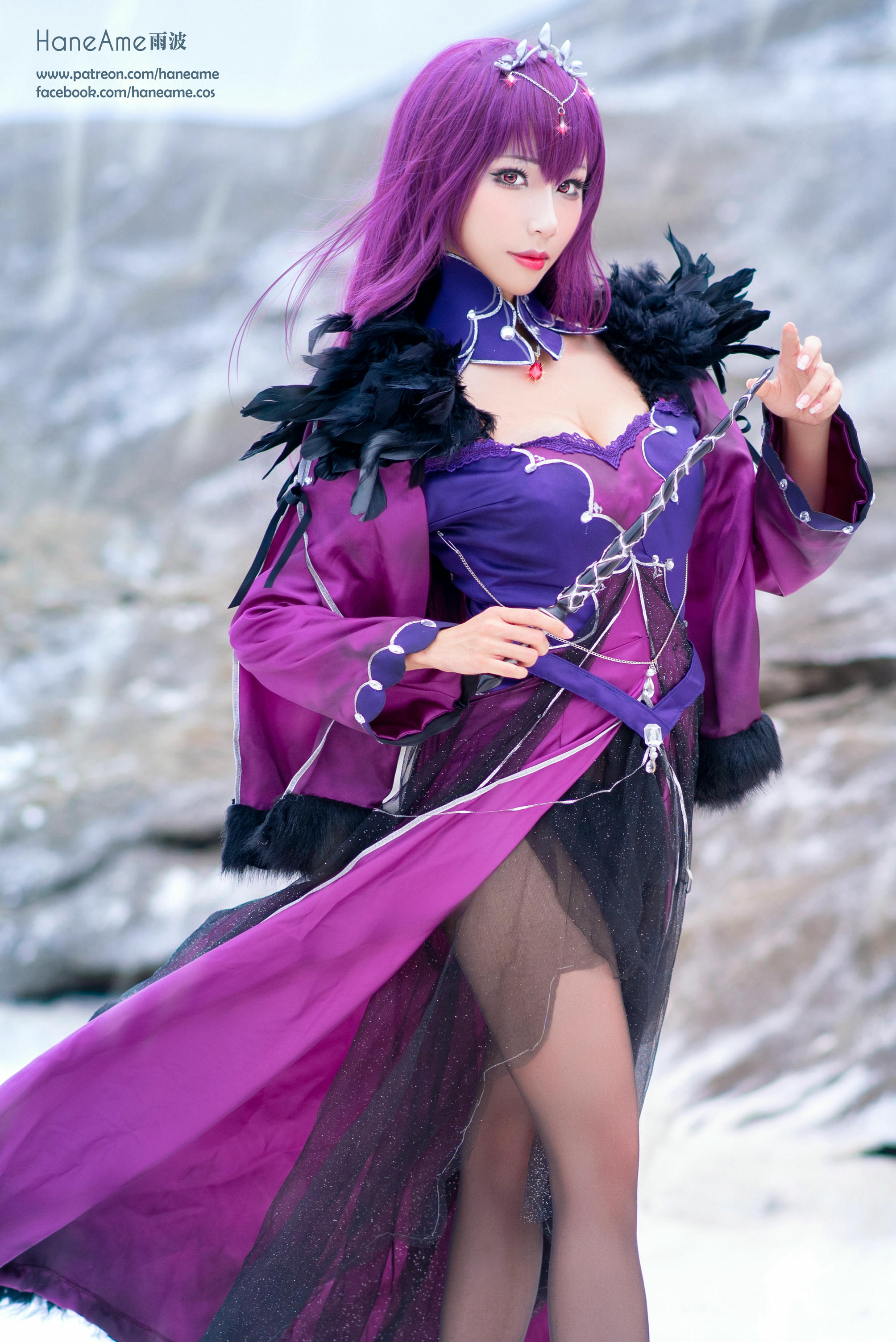 HaneAme雨波 NO.018 Fate series [1123P5V 1.59GB]-Skadi_第1集