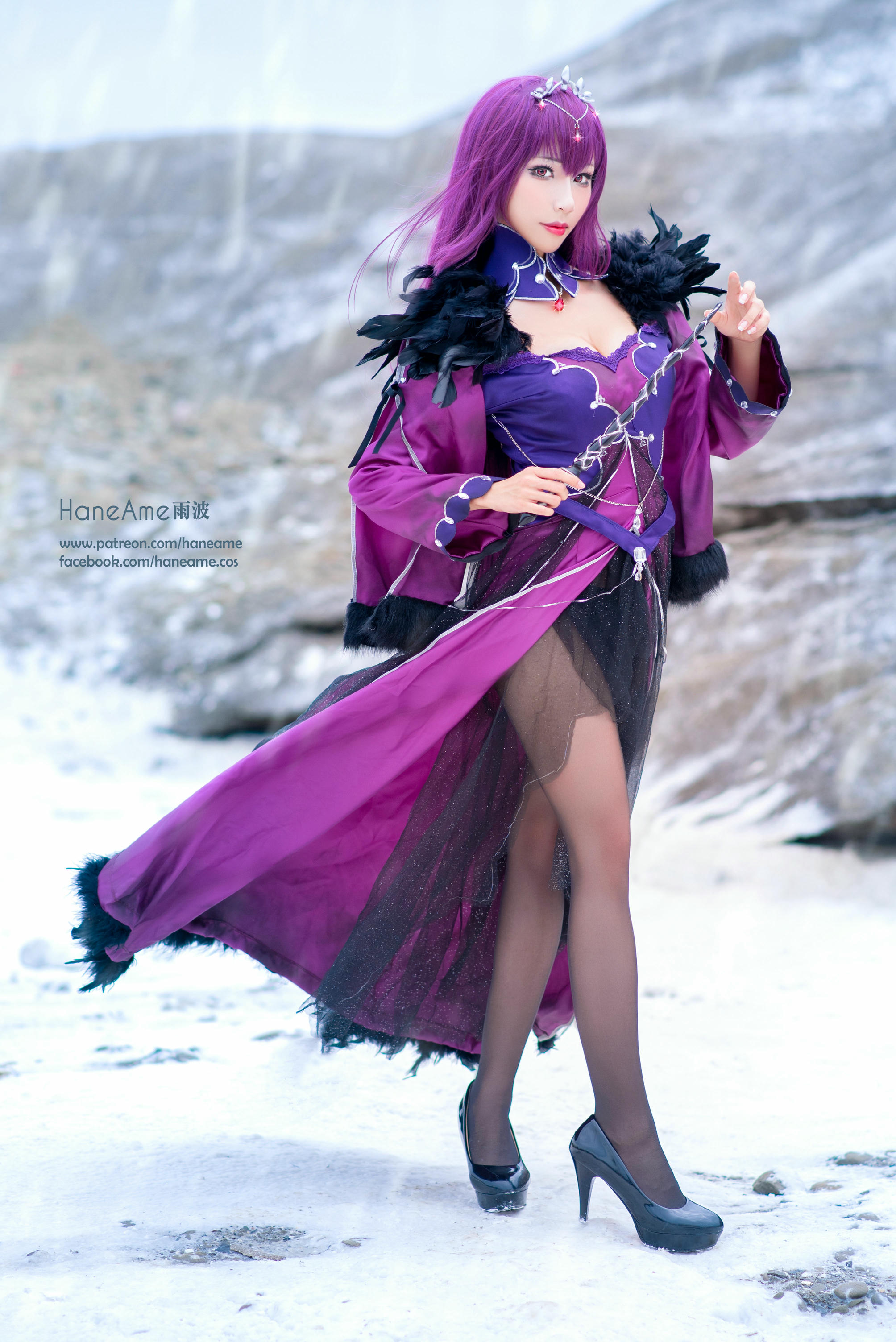 HaneAme雨波 NO.018 Fate series [1123P5V 1.59GB]-Skadi_第1集