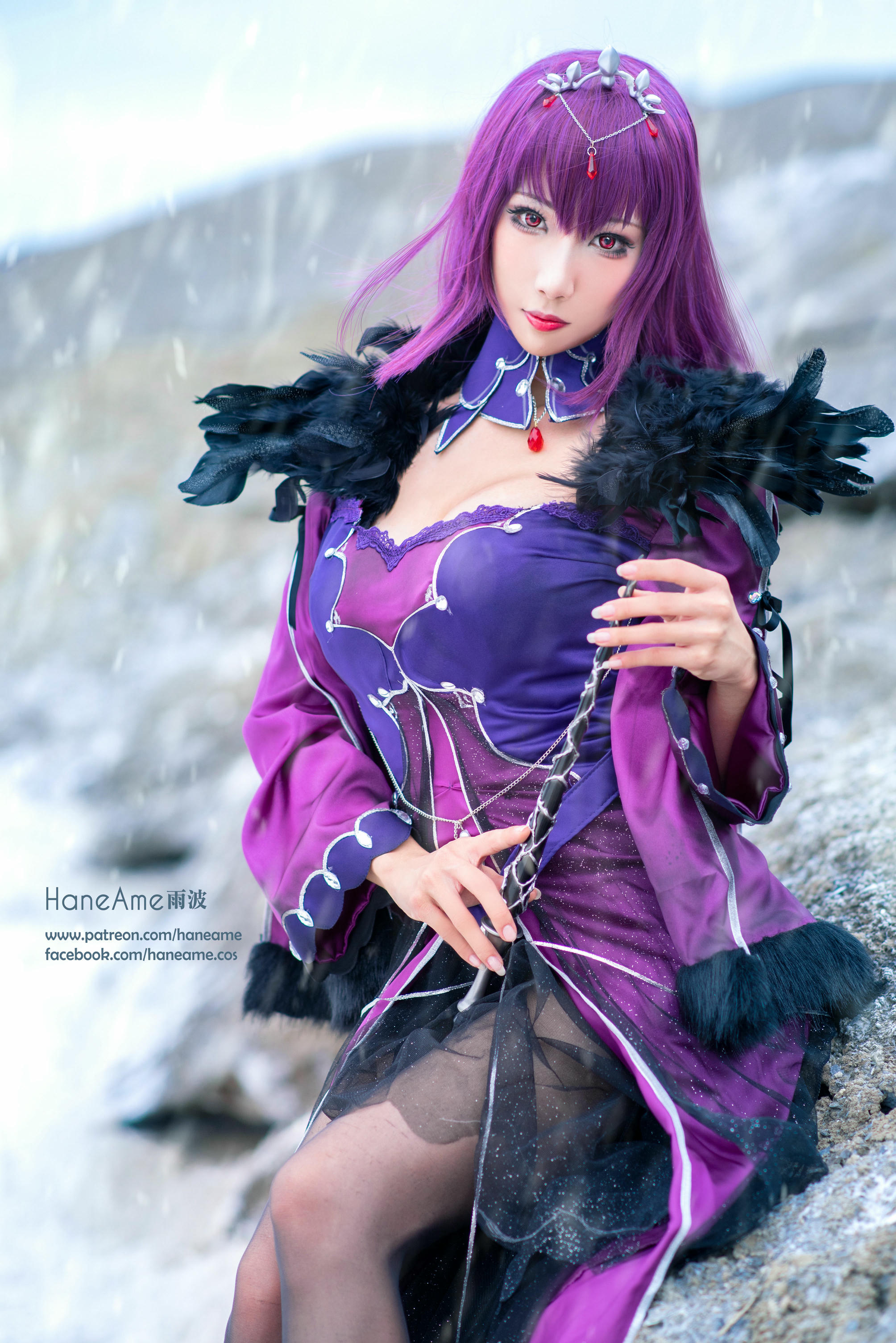 HaneAme雨波 NO.018 Fate series [1123P5V 1.59GB]-Skadi_第1集