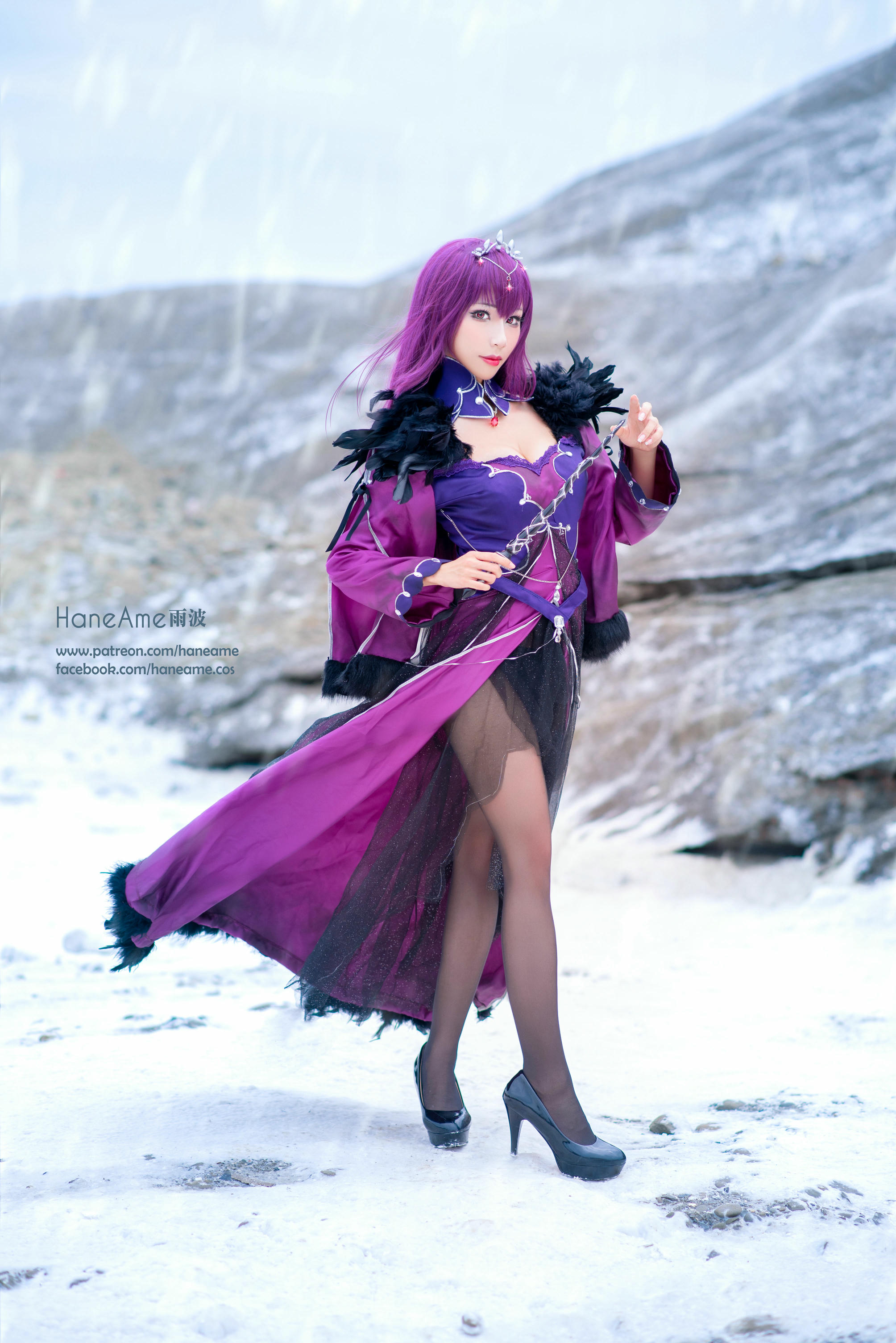 HaneAme雨波 NO.018 Fate series [1123P5V 1.59GB]-Skadi_第1集