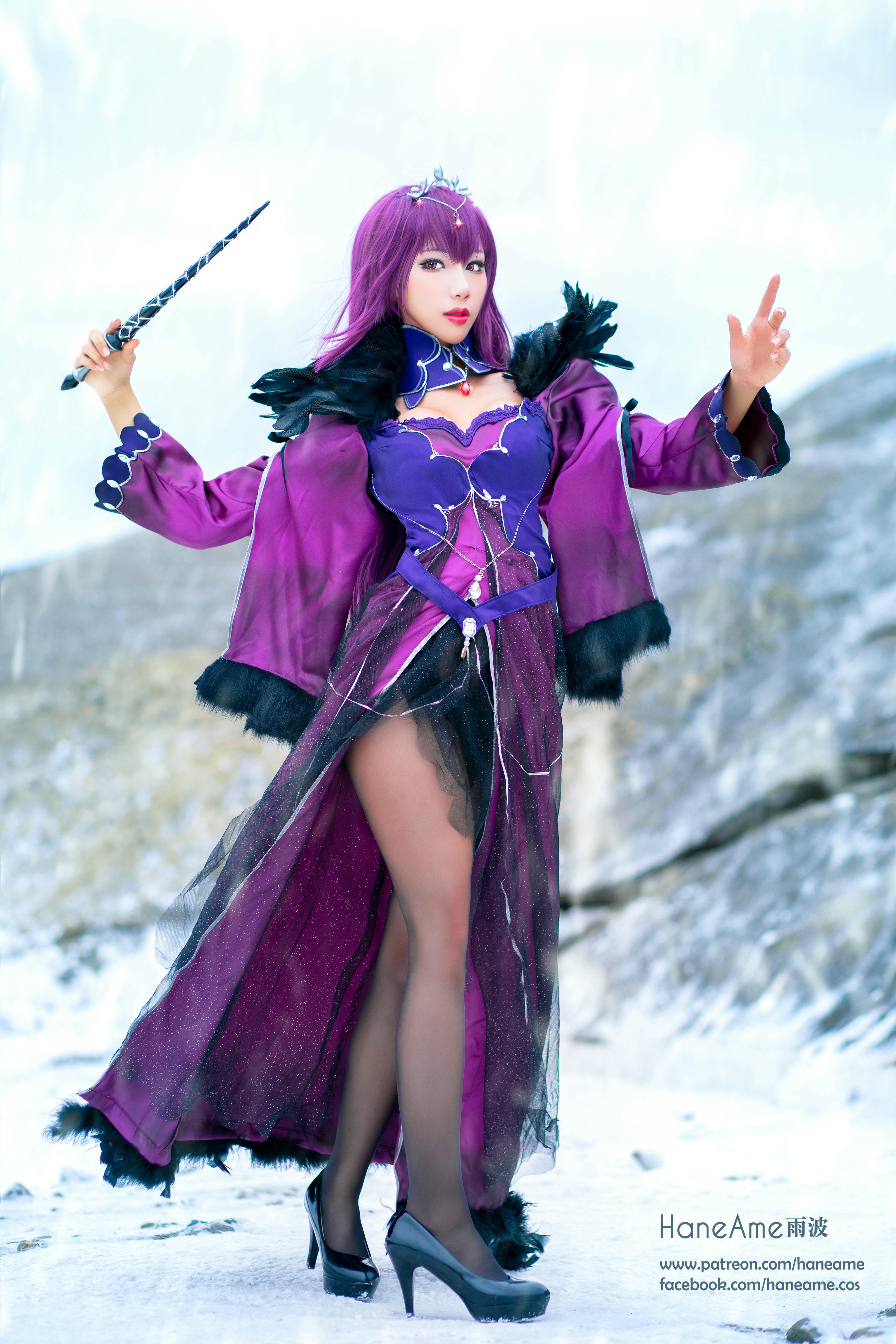 HaneAme雨波 NO.018 Fate series [1123P5V 1.59GB]-Skadi_第1集