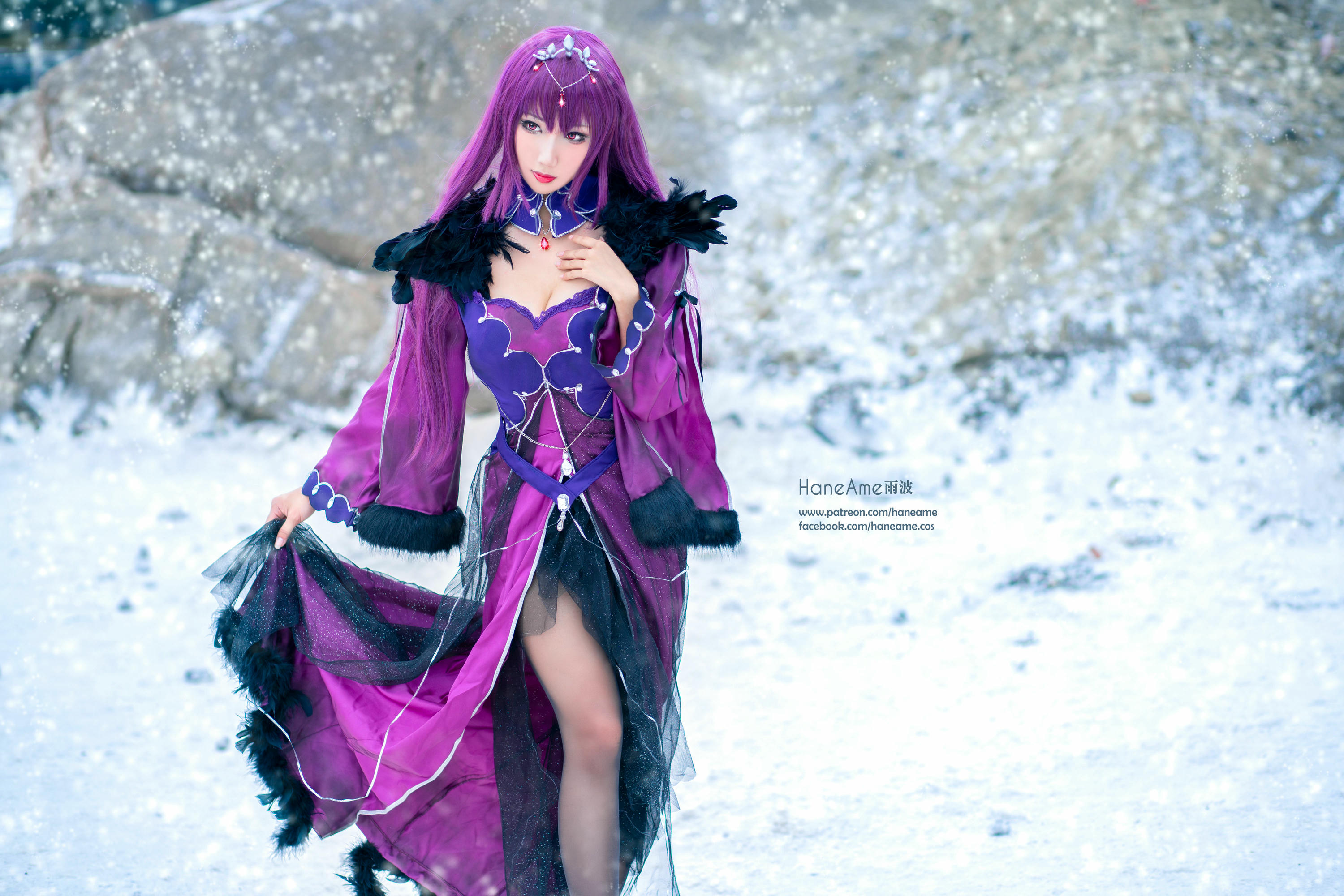 HaneAme雨波 NO.018 Fate series [1123P5V 1.59GB]-Skadi_第1集