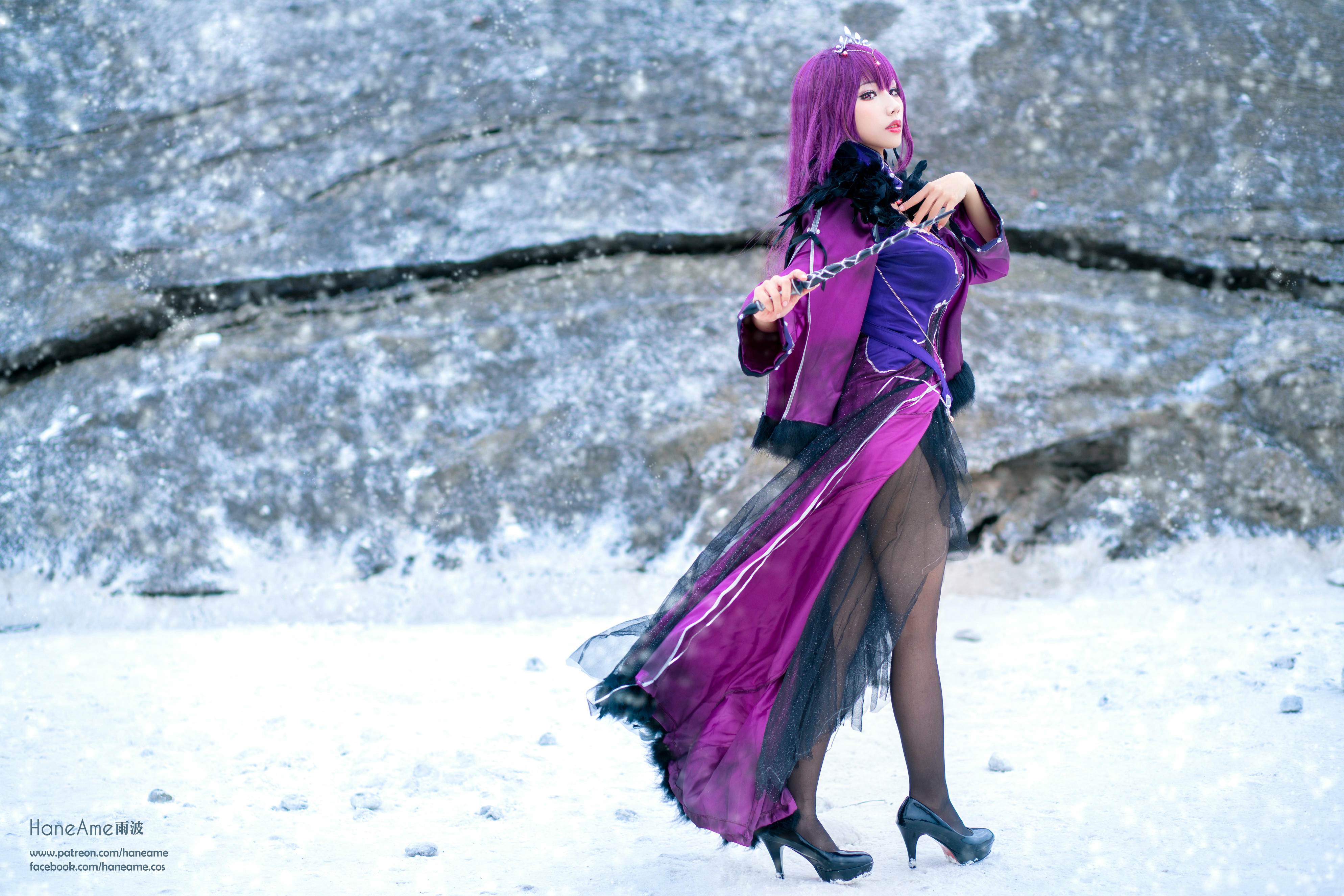 HaneAme雨波 NO.018 Fate series [1123P5V 1.59GB]-Skadi_第1集